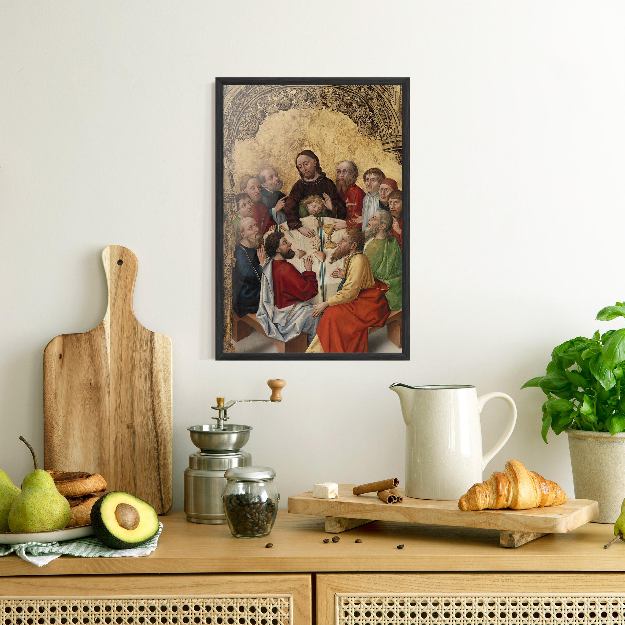 Gerahmte Poster Old Religious Art mockup 8