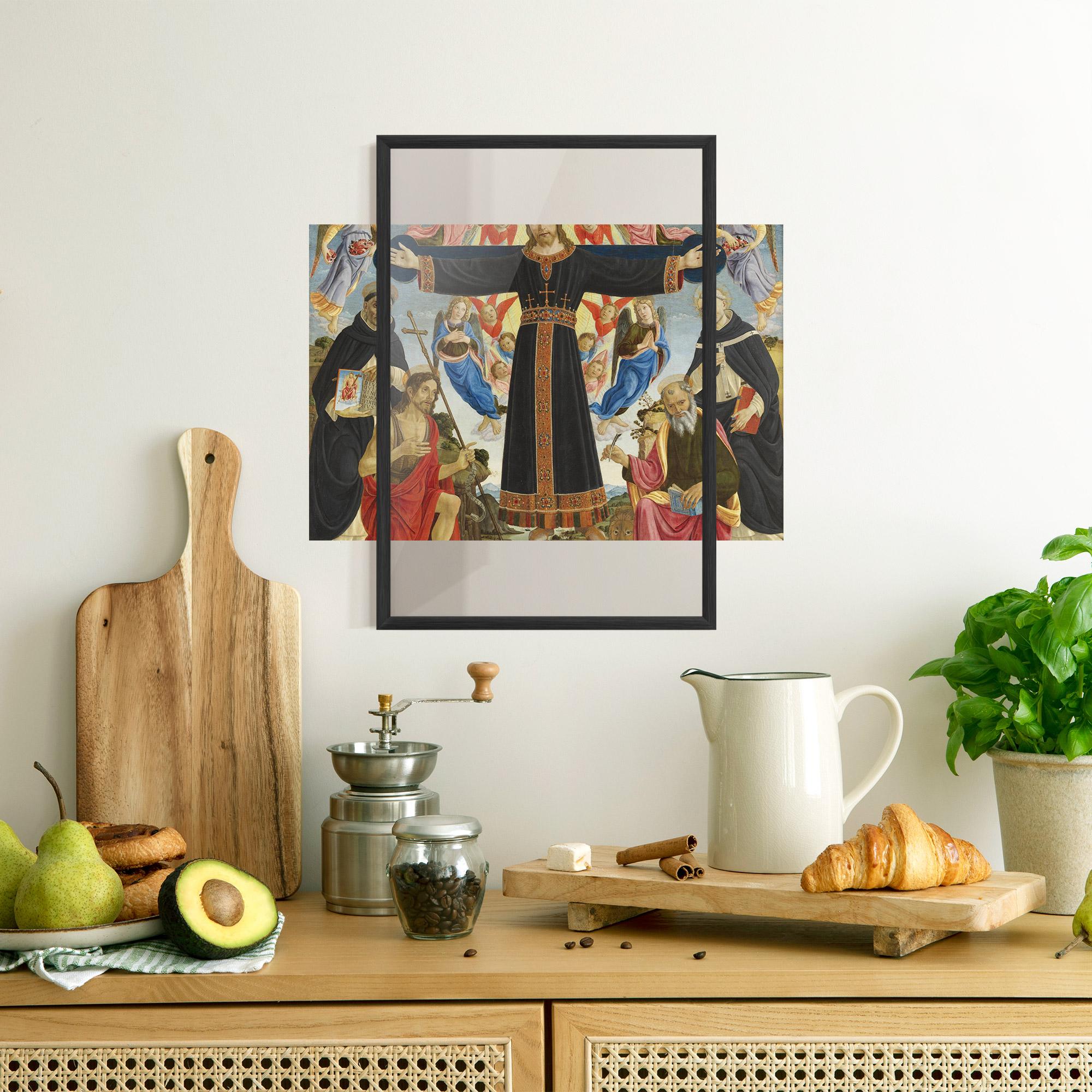 Gerahmte Poster Open Divine Arms mockup 8