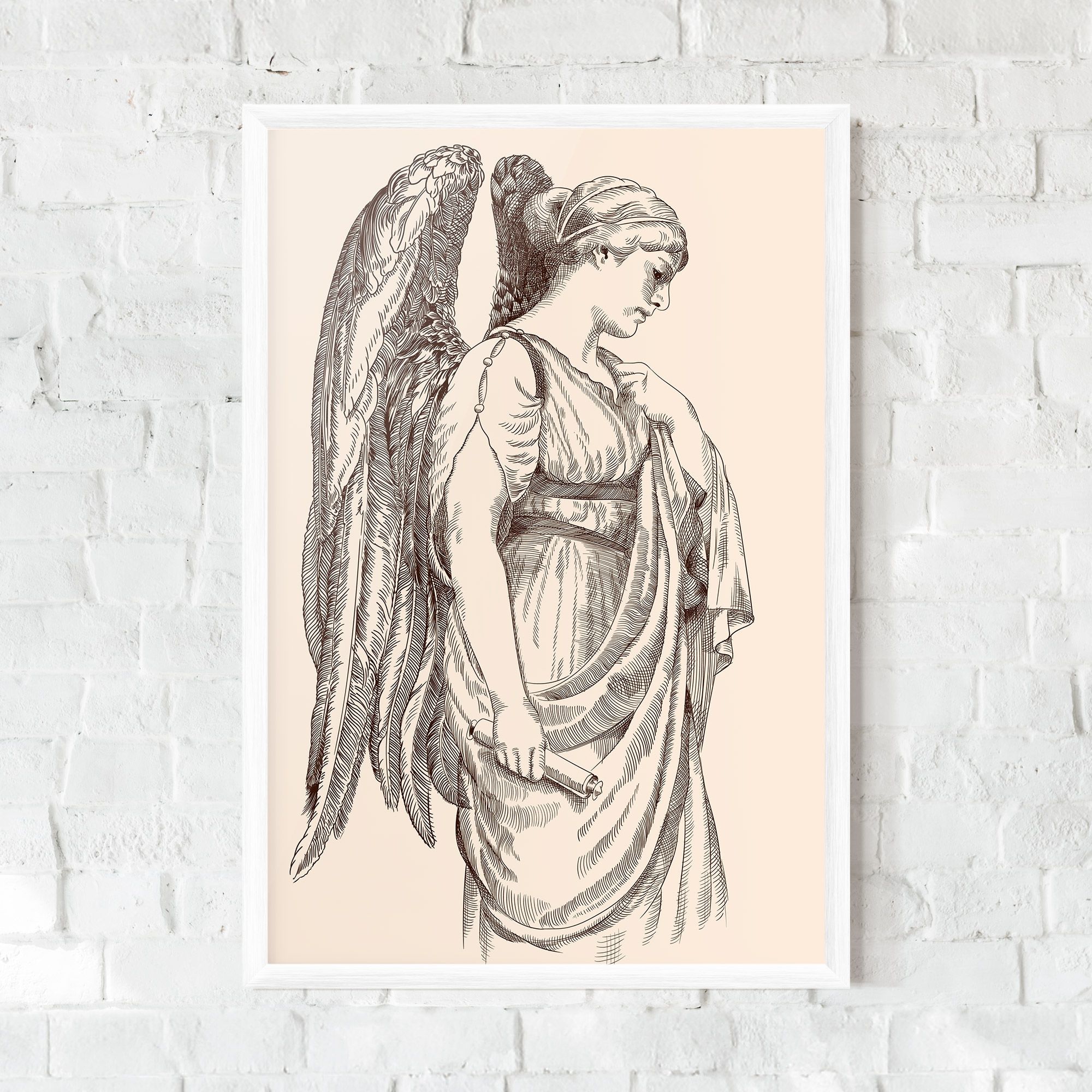 Angel Brown Line mockup 0