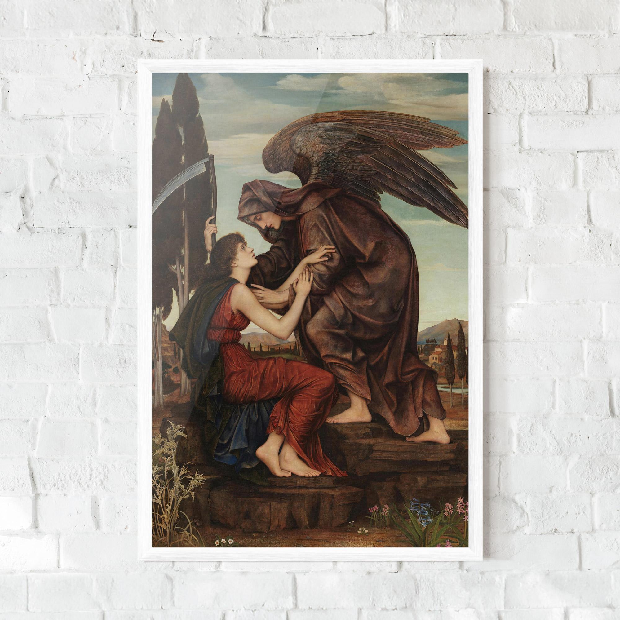 Gerahmte Poster Angel Of Death mockup 0