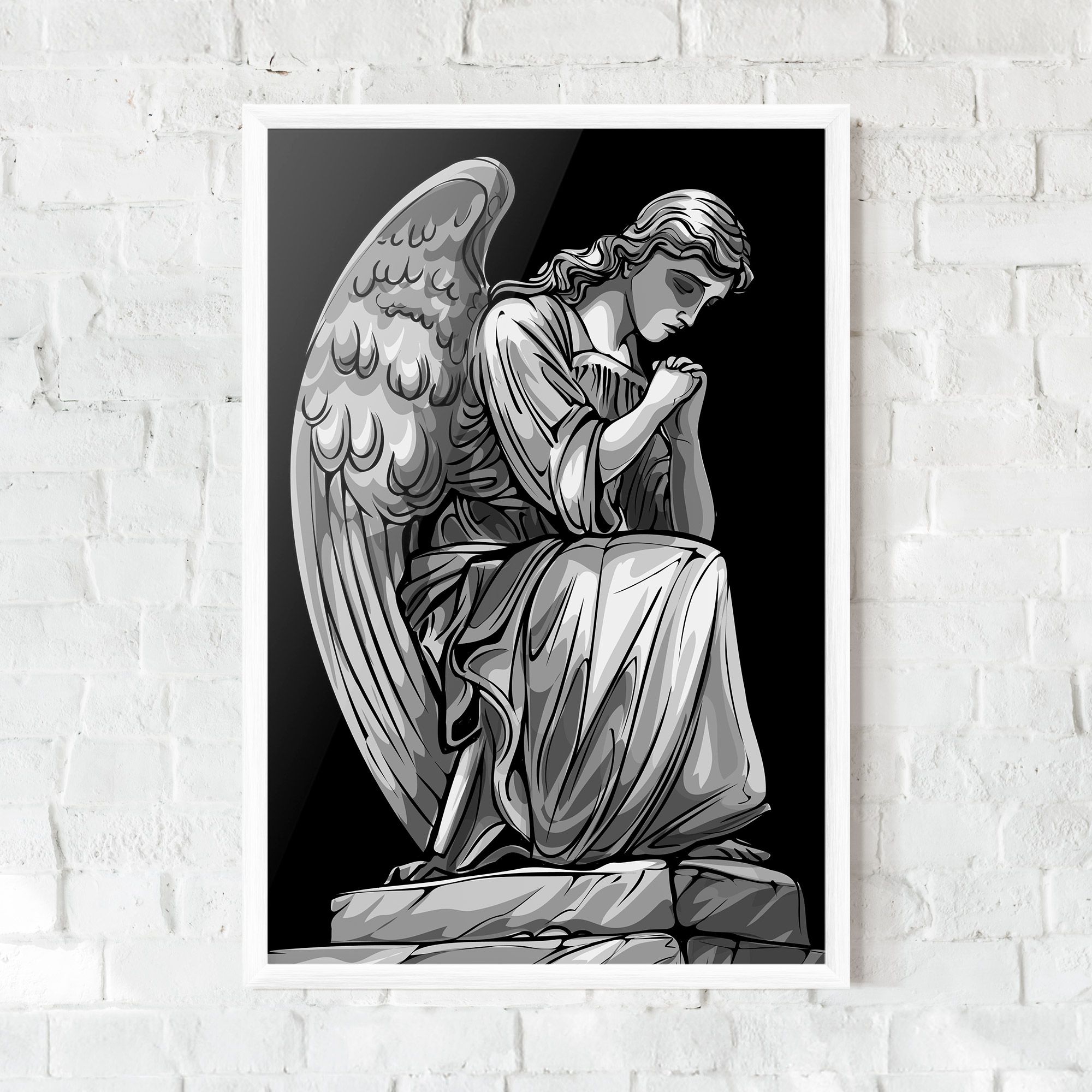 Pray Angel mockup 0