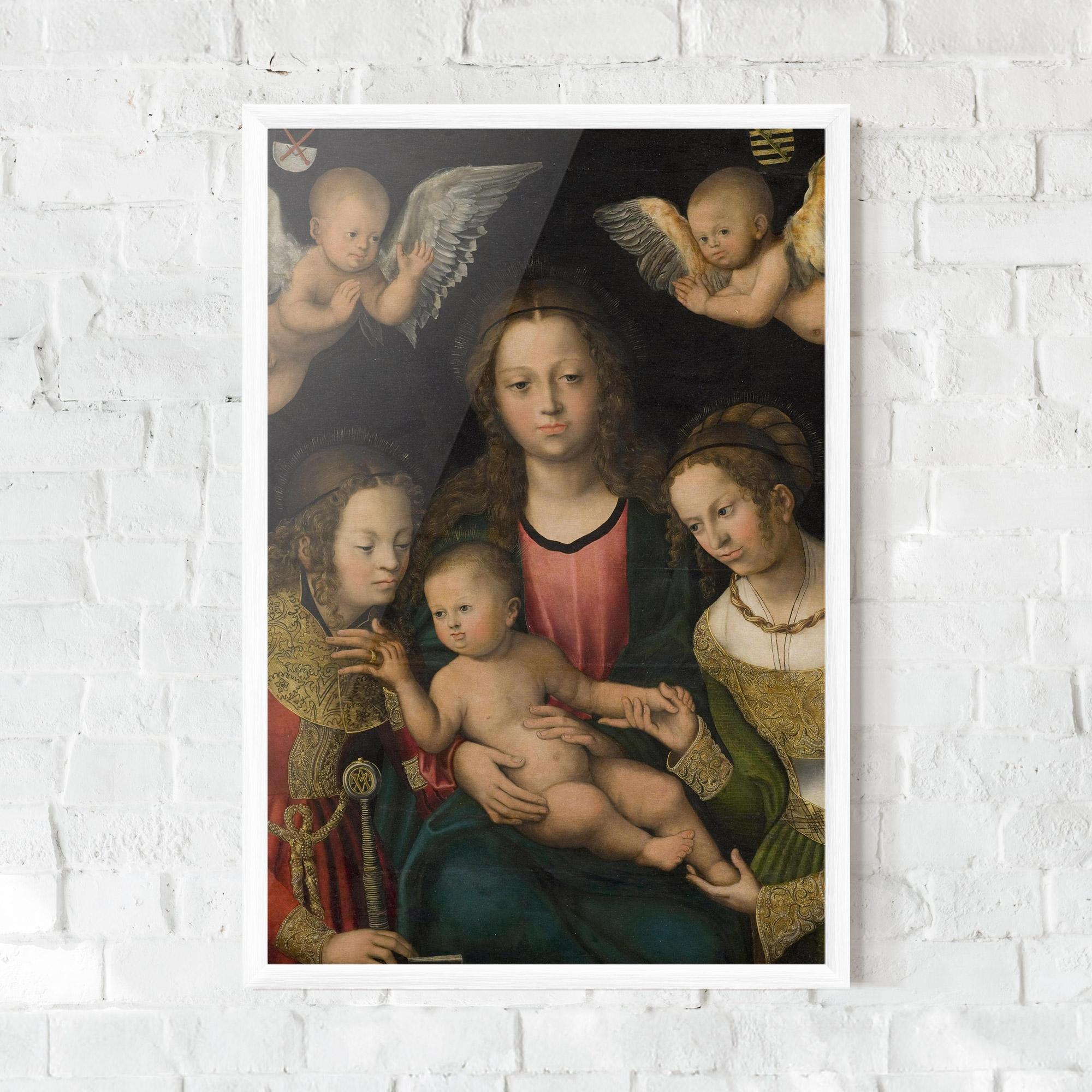 Gerahmte Poster Small Little Angels mockup 0