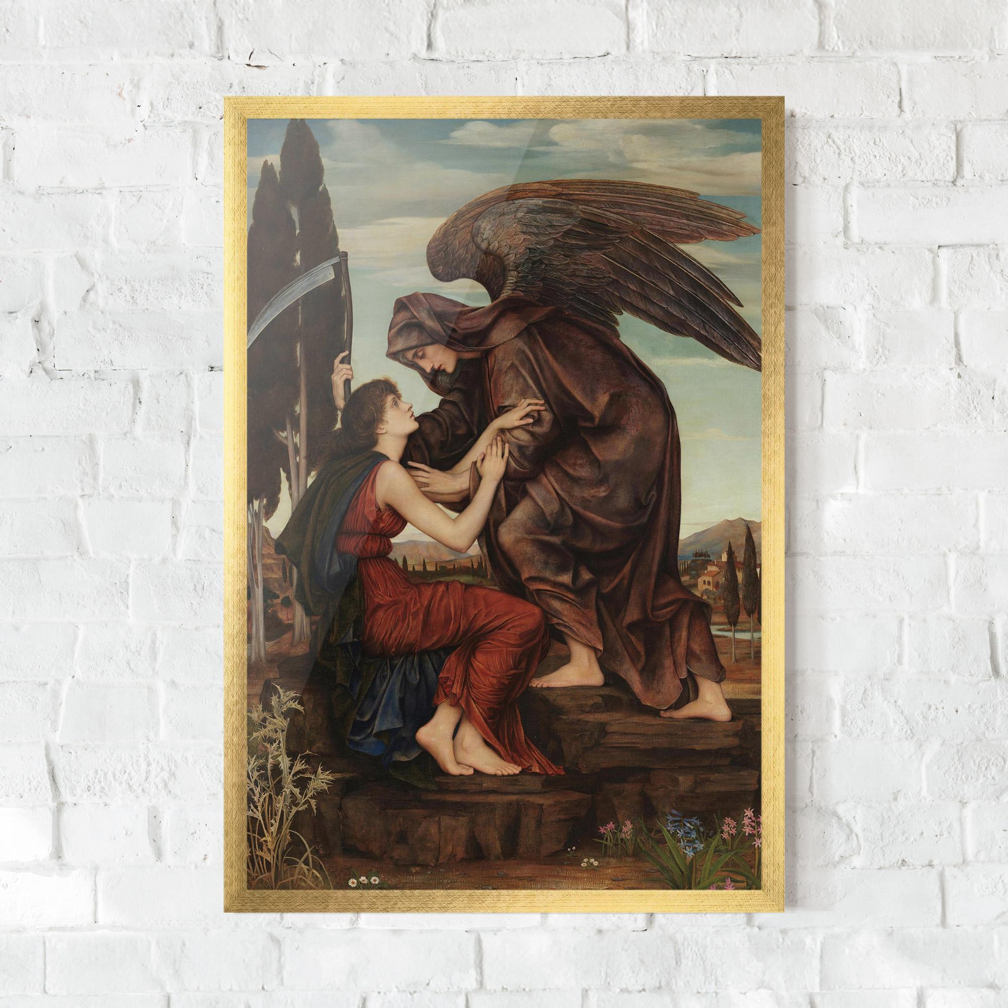 Gerahmte Poster Angel Of Death mockup 0