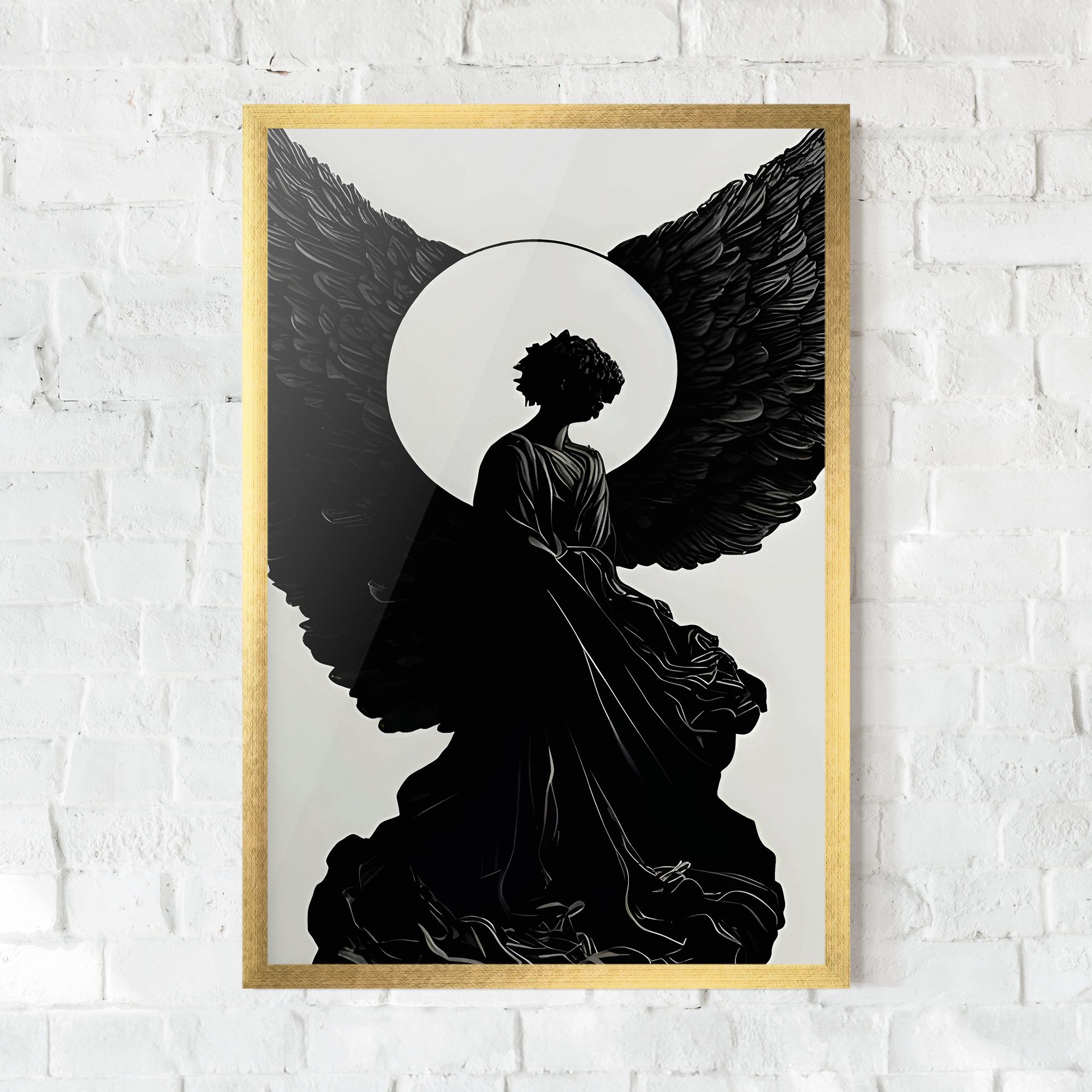 Angel Shilouette mockup 0