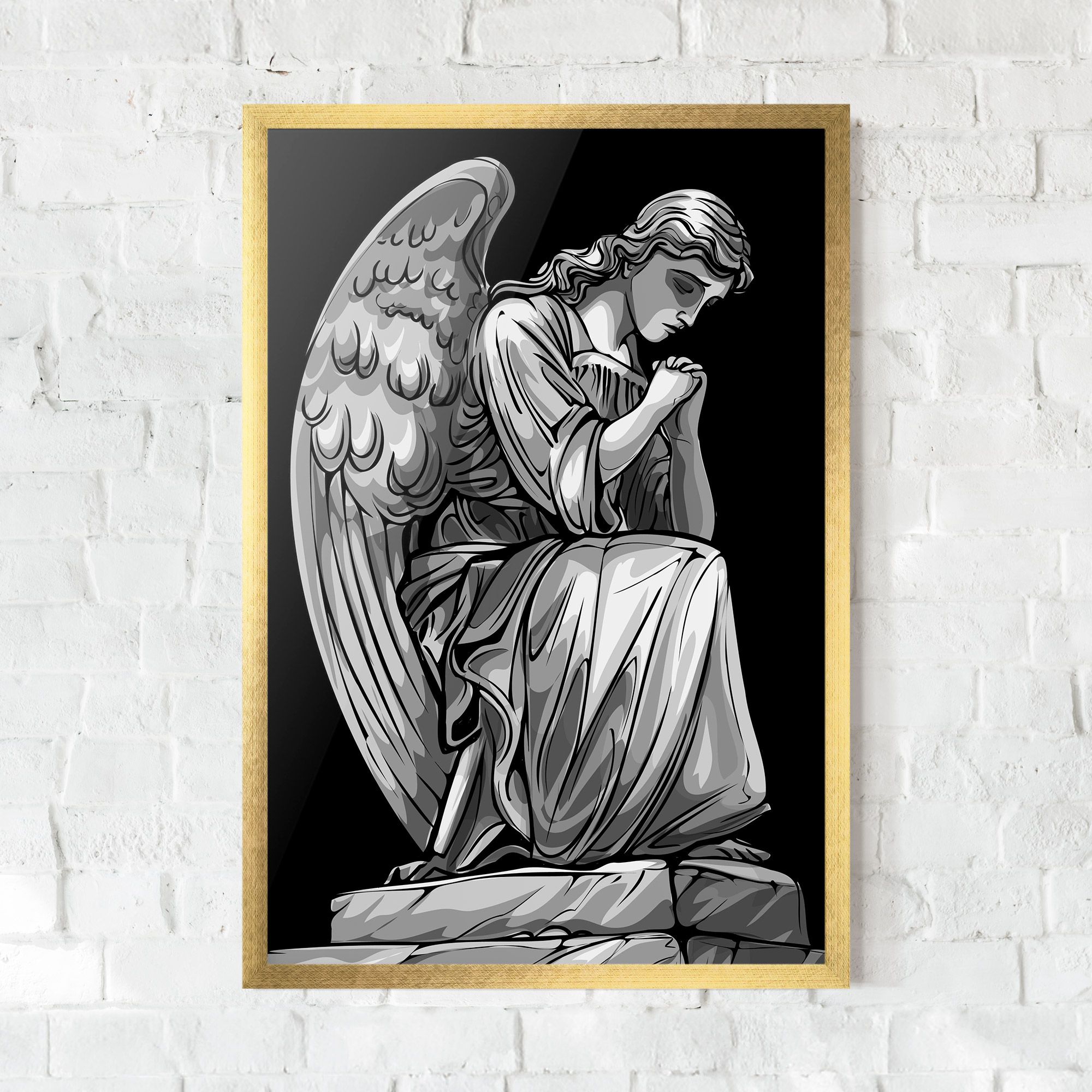 Pray Angel mockup 0