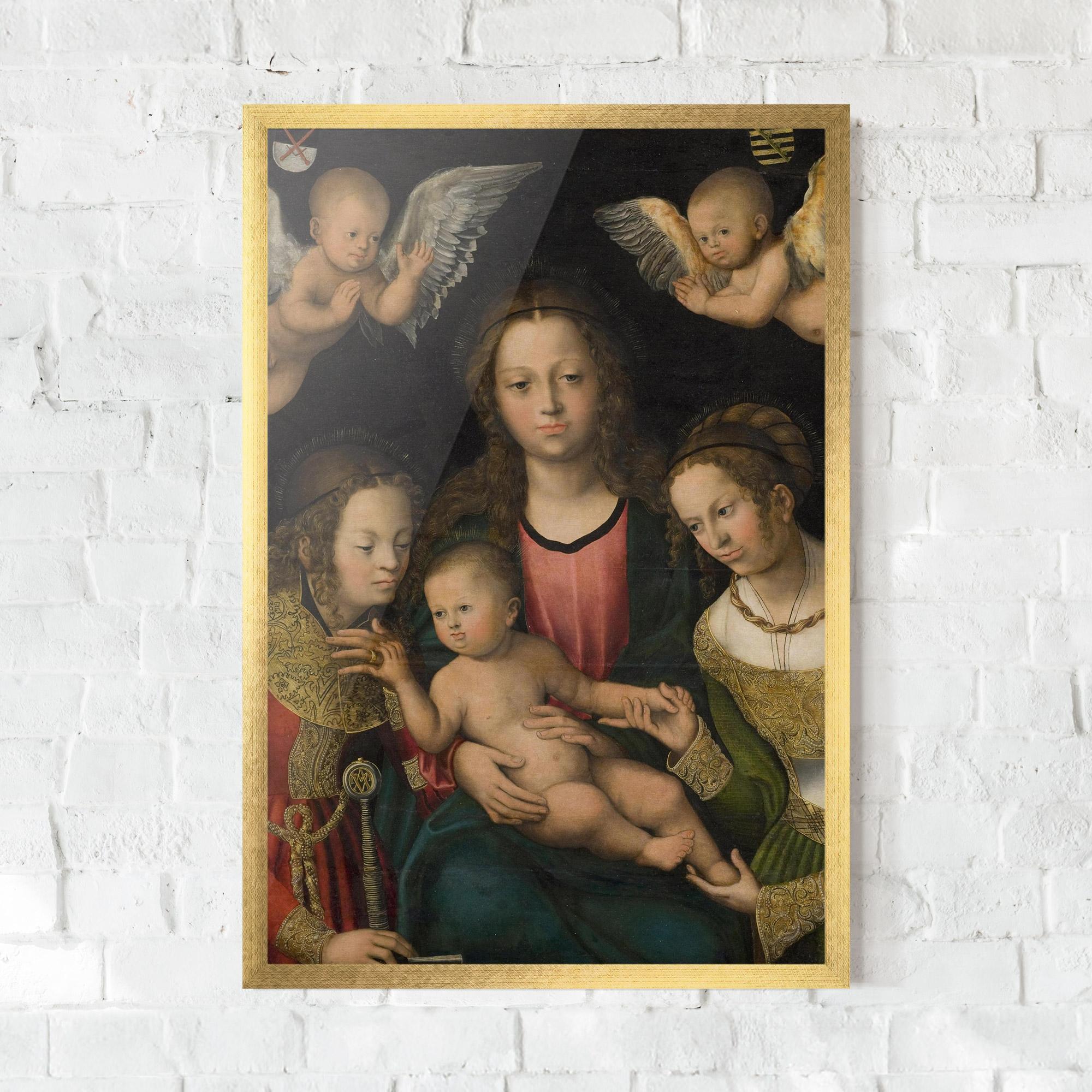 Gerahmte Poster Small Little Angels mockup 0