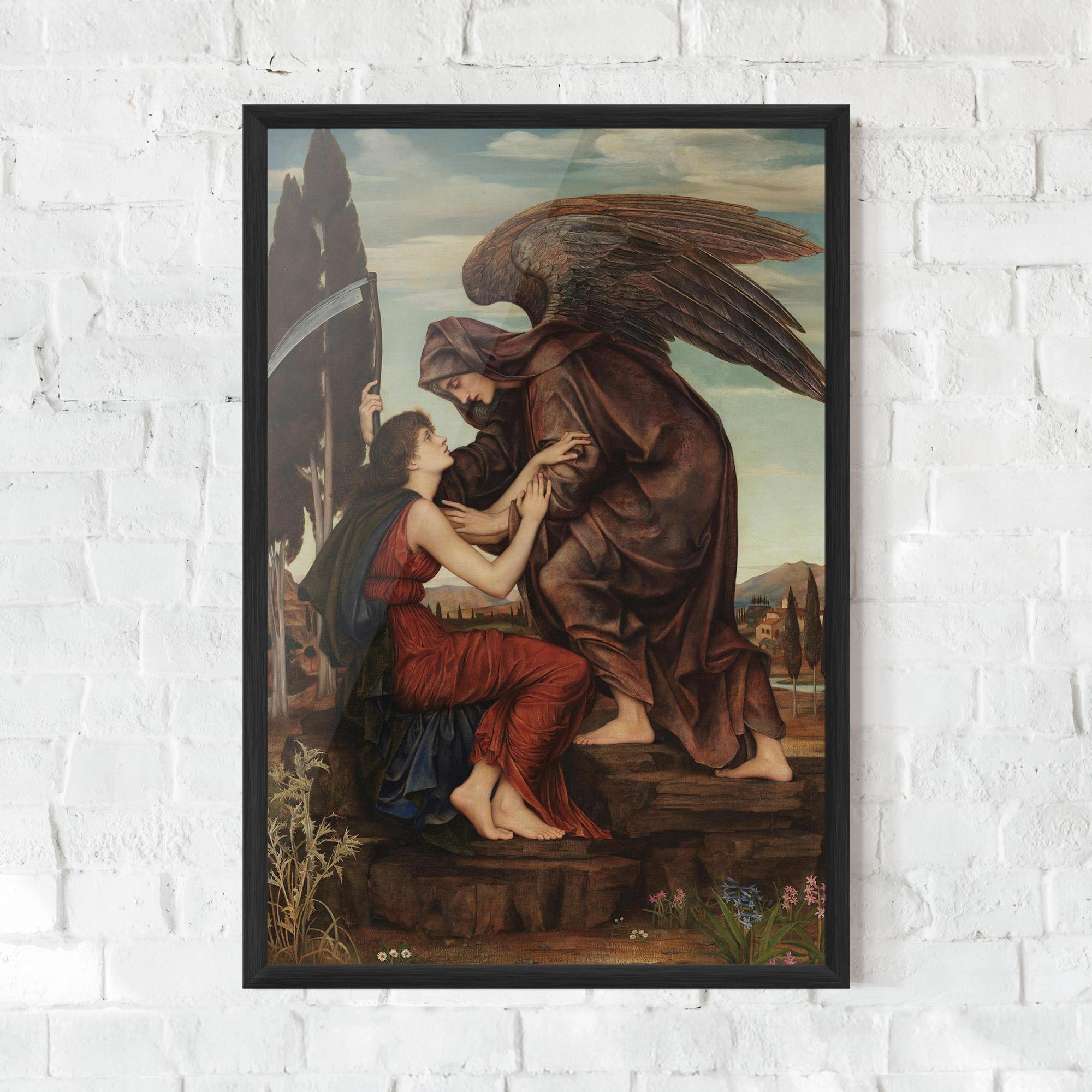 Gerahmte Poster Angel Of Death mockup 0