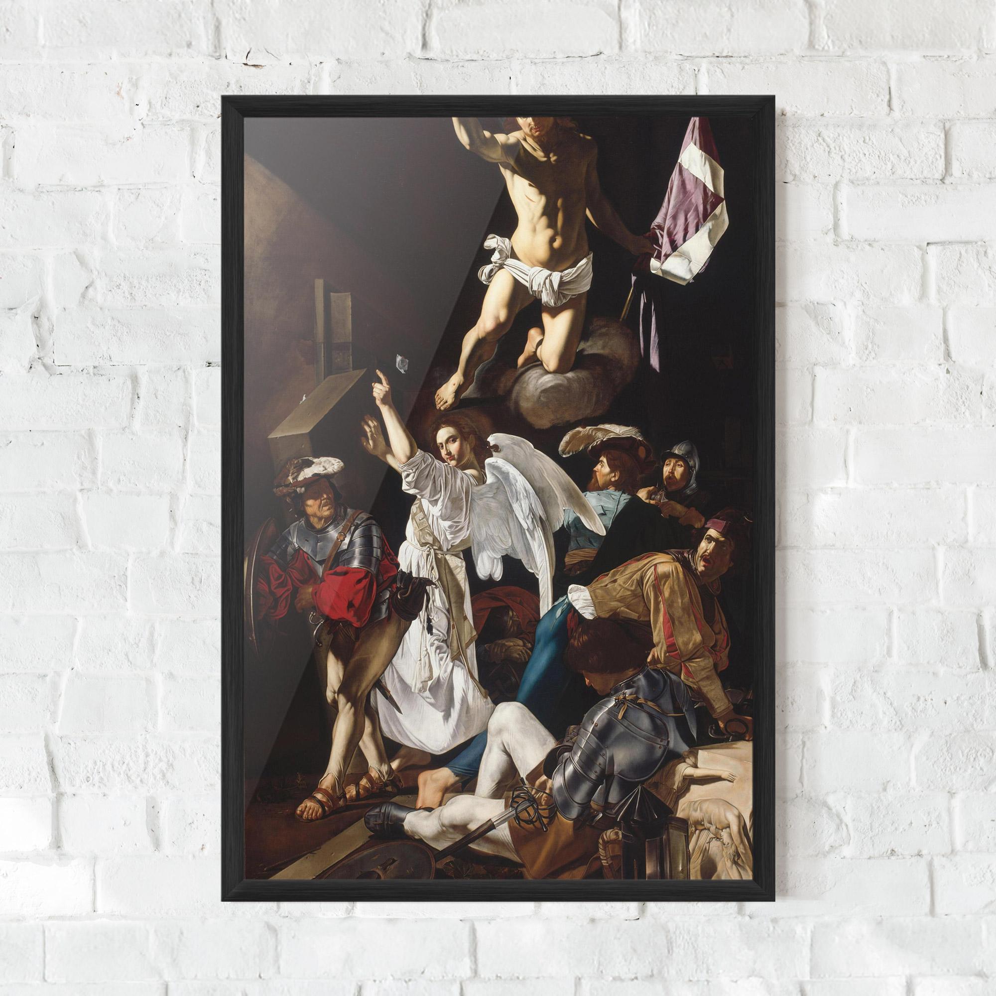 Gerahmte Poster Angel Painting mockup 0