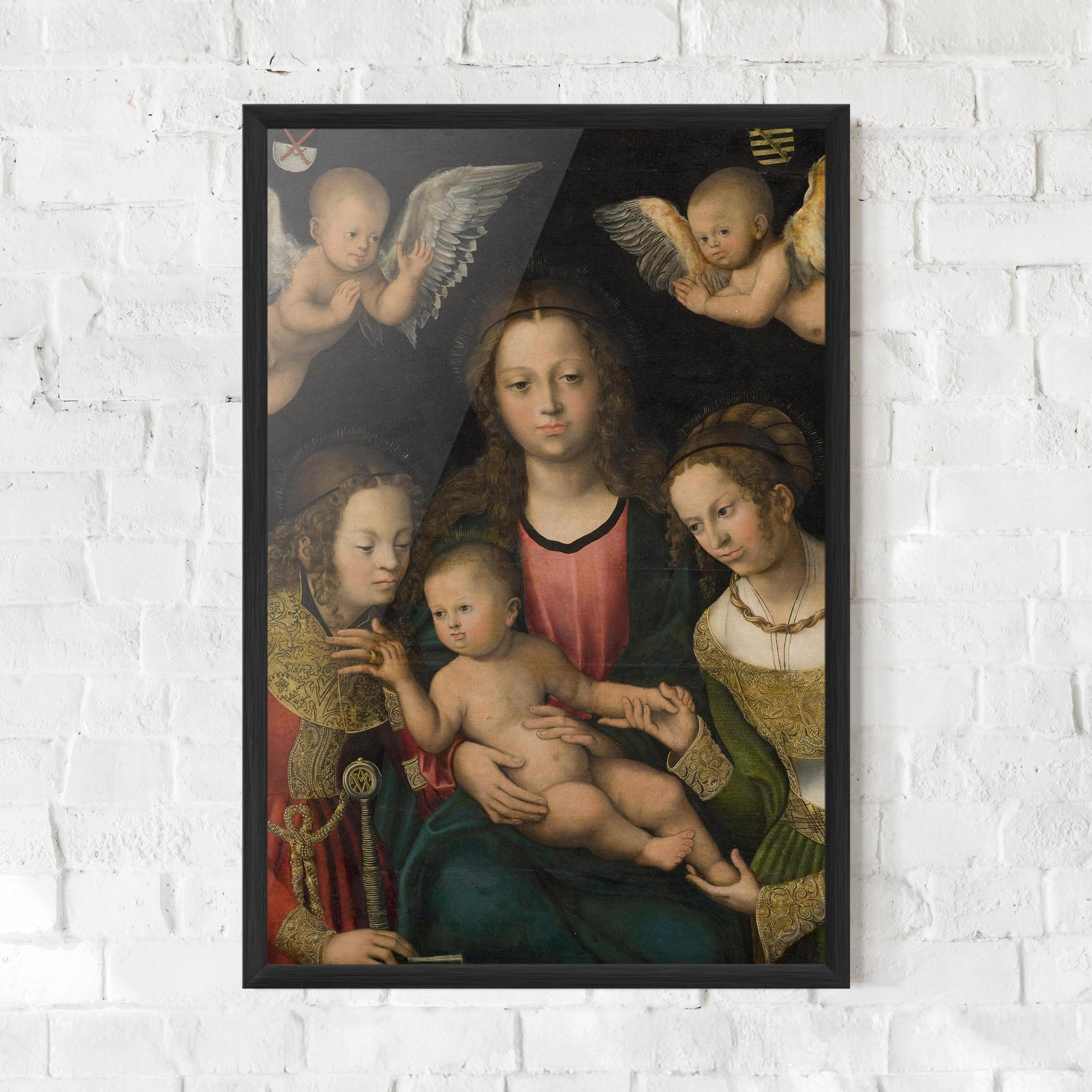 Gerahmte Poster Small Little Angels mockup 0