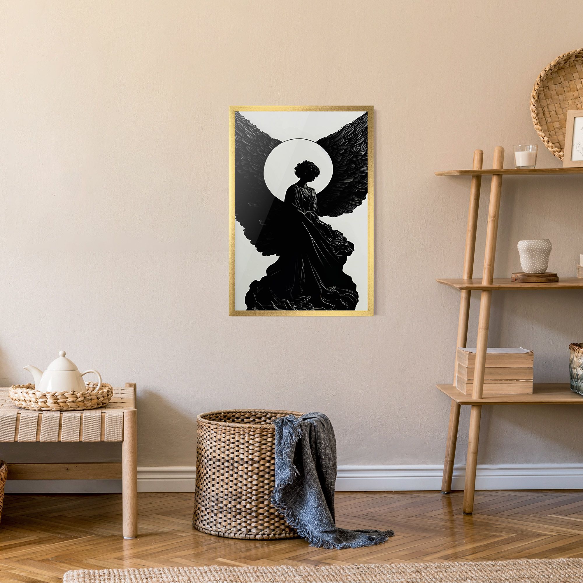 Angel Shilouette mockup 9
