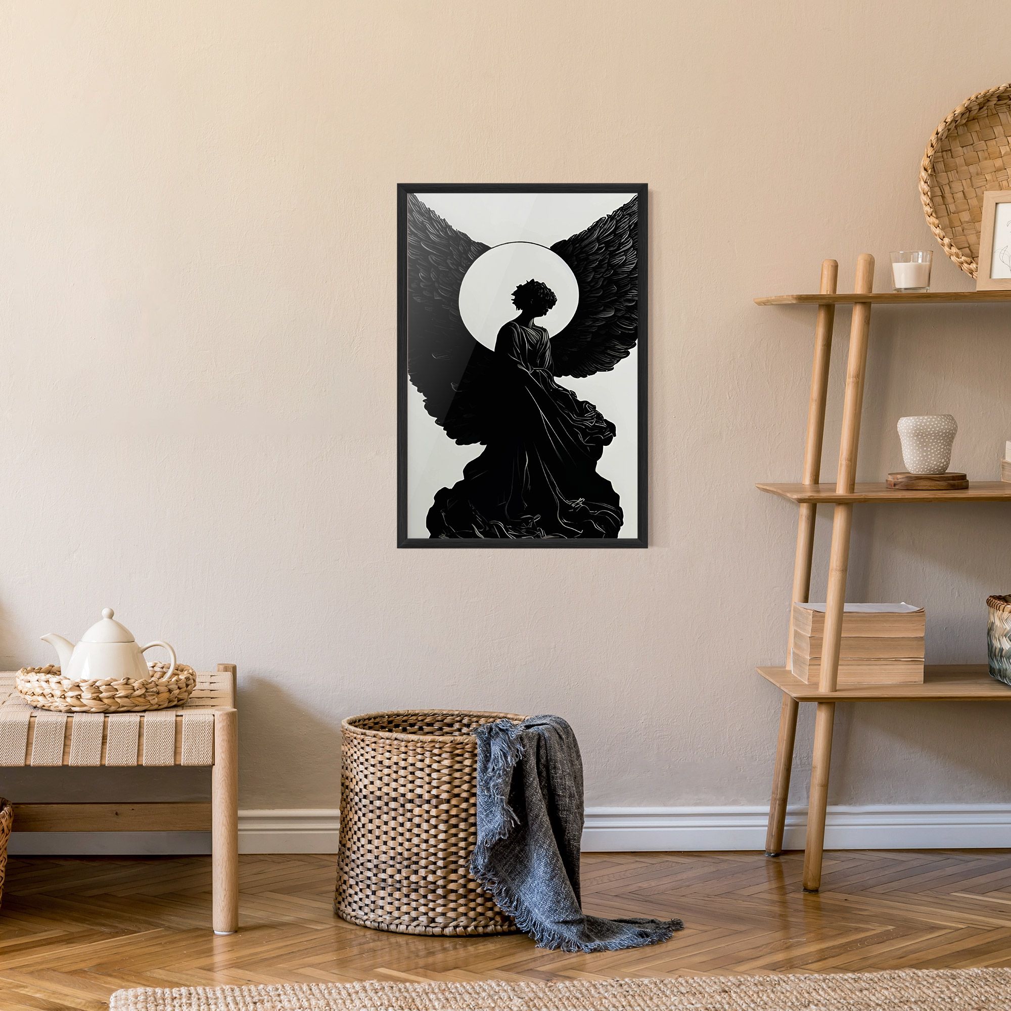 Angel Shilouette mockup 9