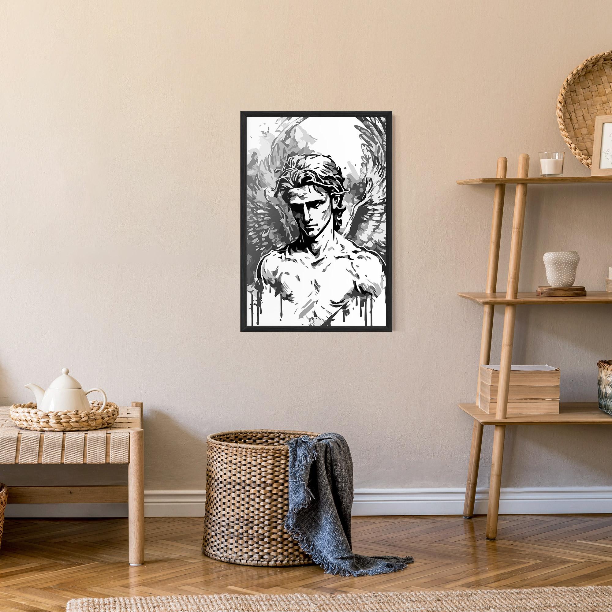 Gerahmte Poster Beautiful Angel mockup 9