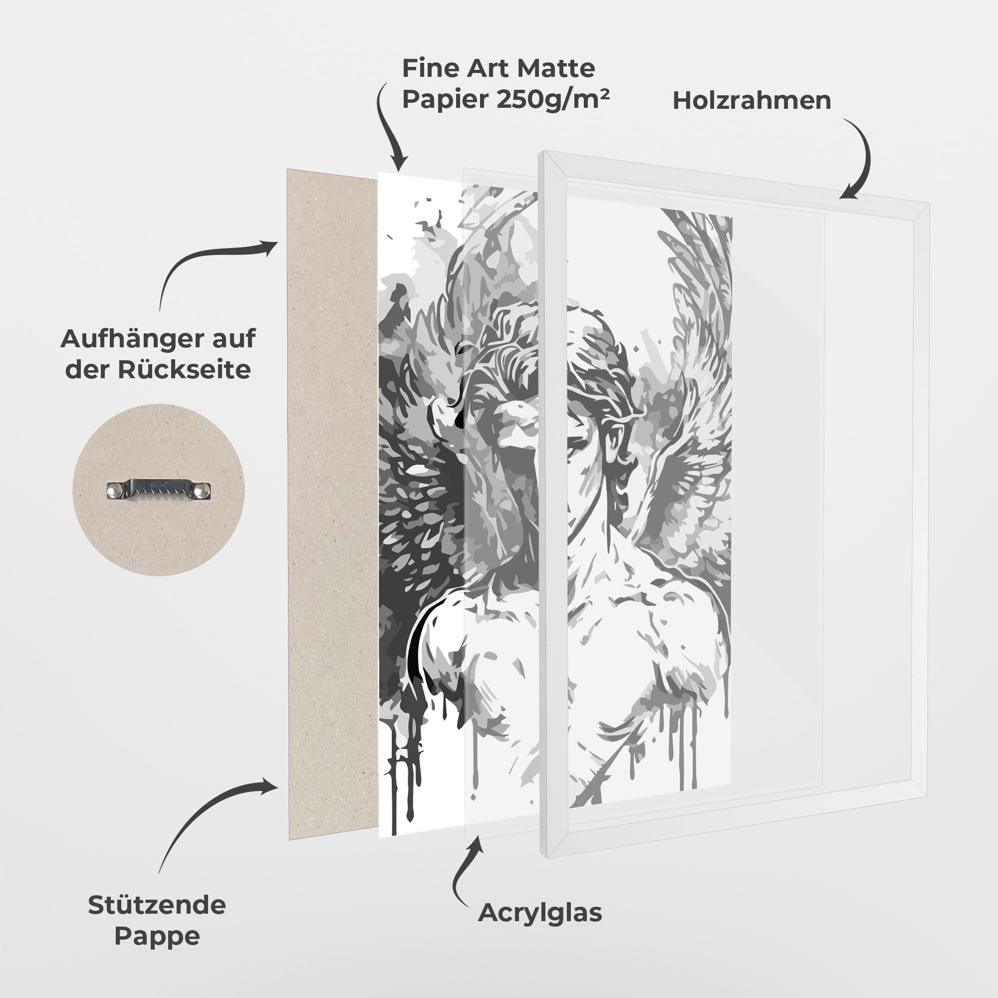 Beautiful Angel mockup 1