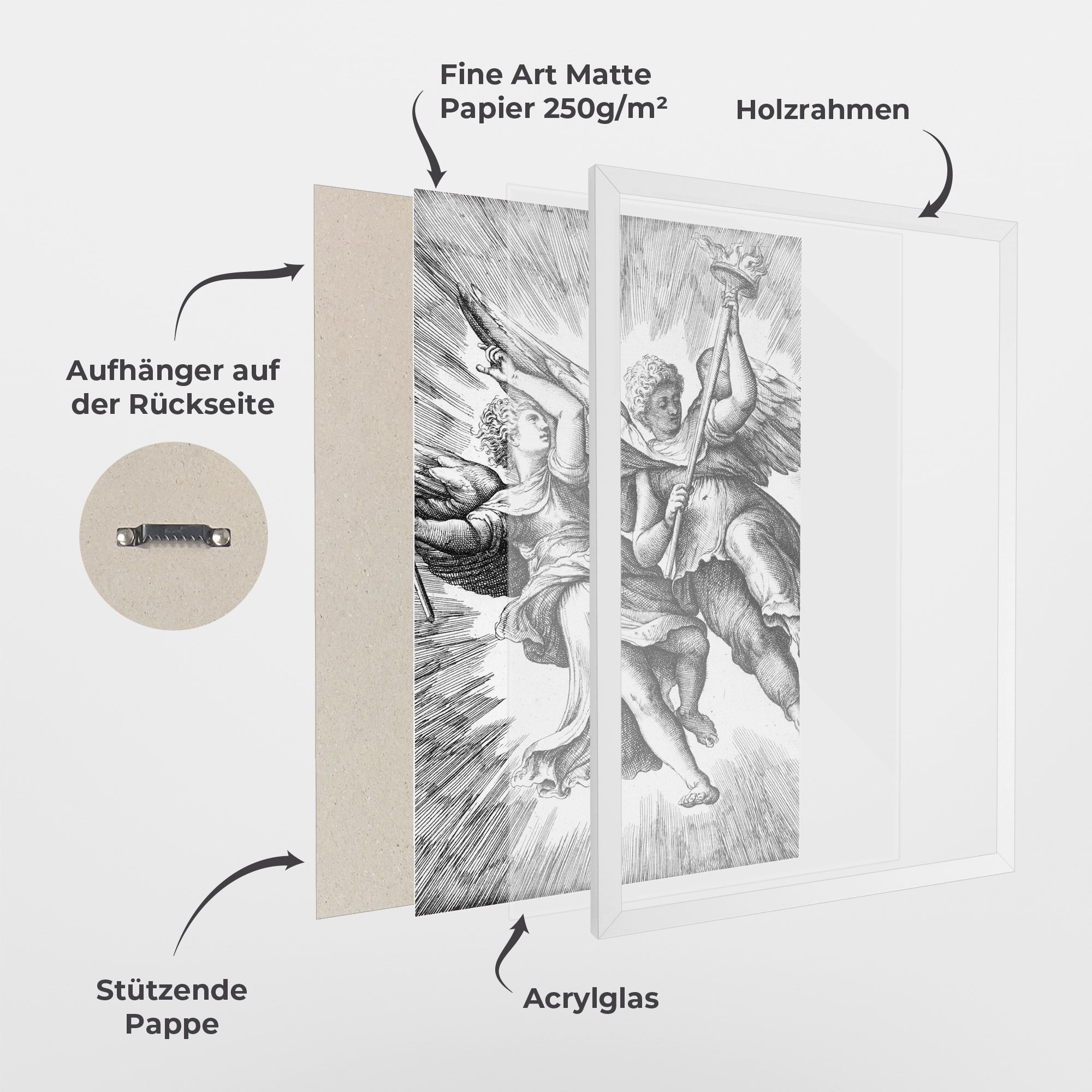 Hand Drawn Angels mockup 1