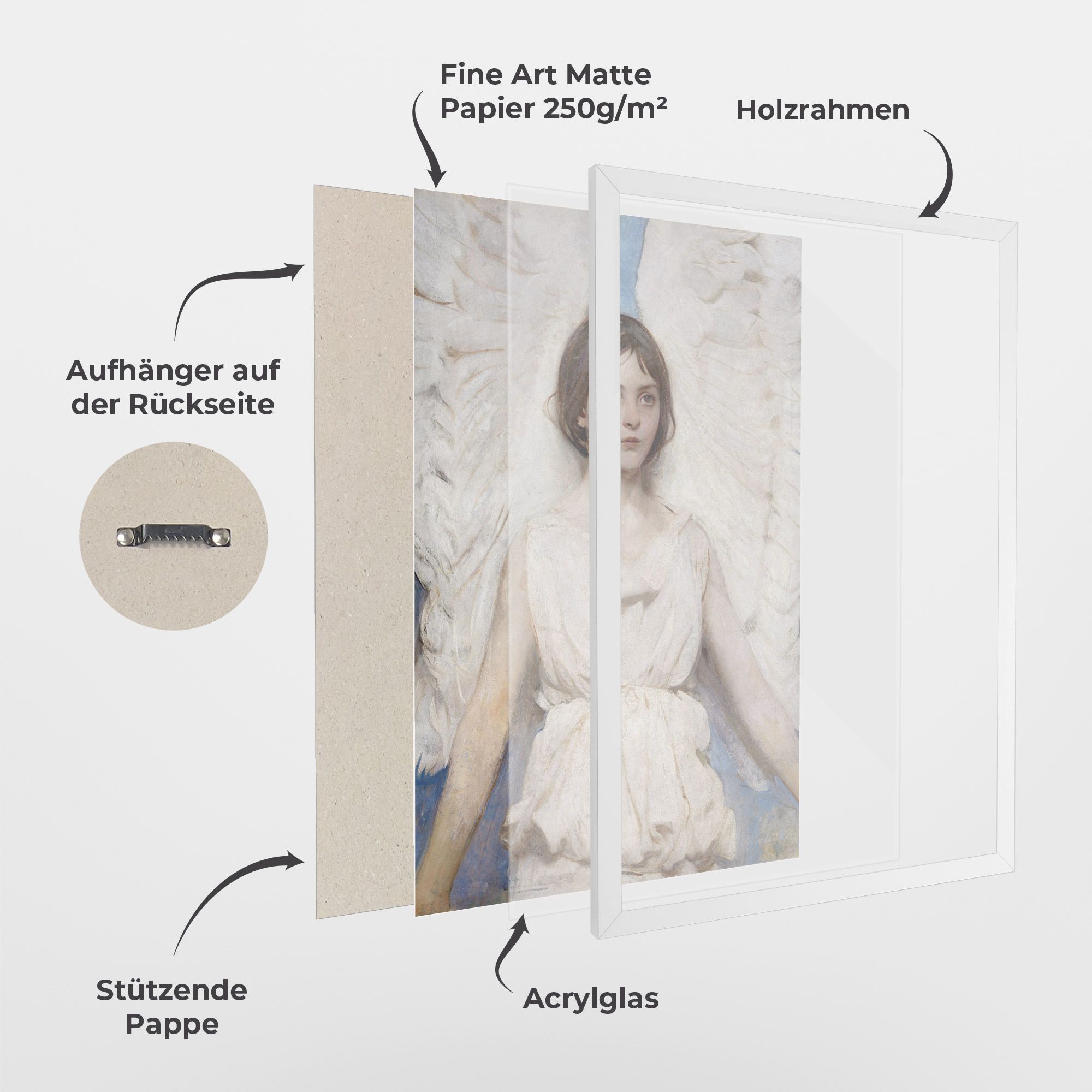 Pretty Angel Painting mockup 1