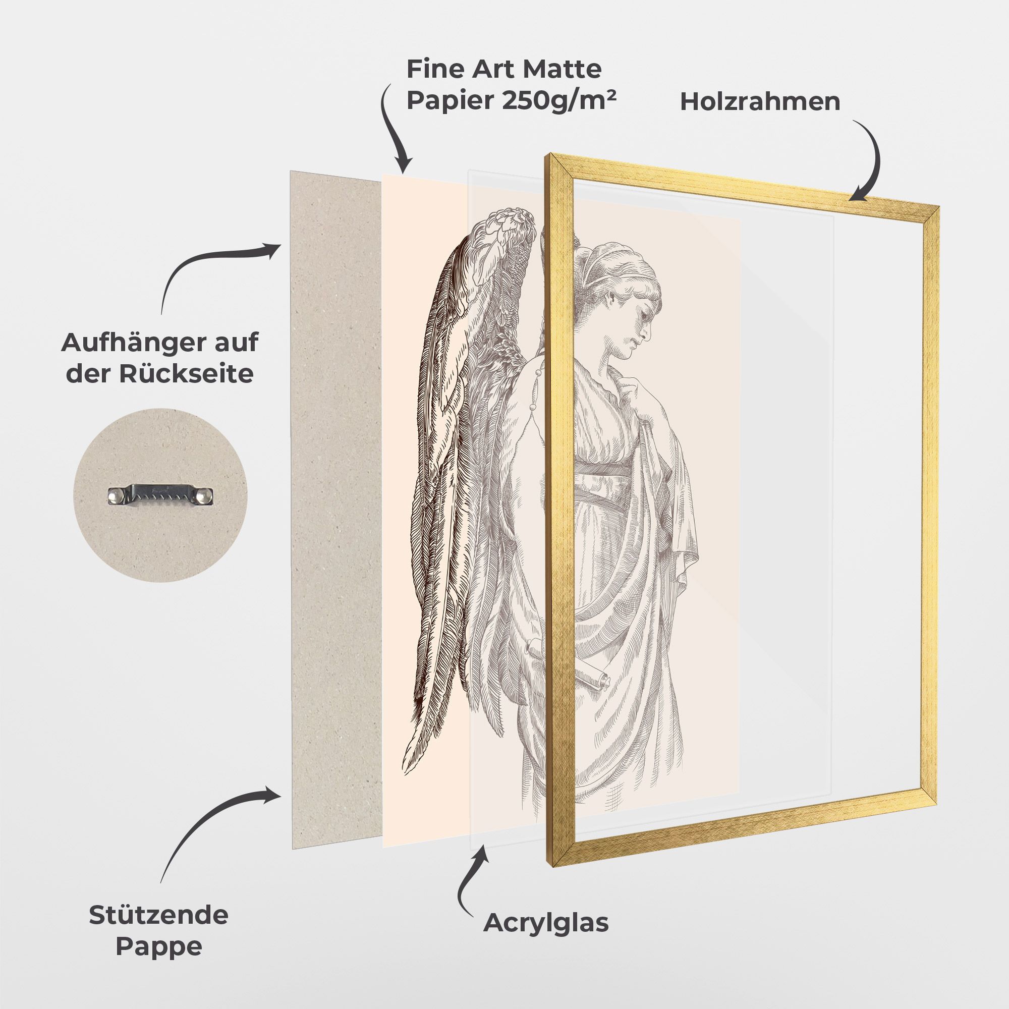 Angel Brown Line mockup 1