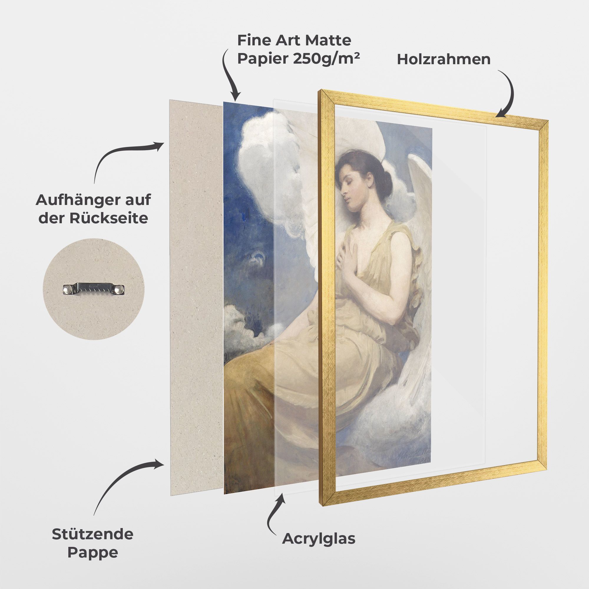 Angel Woman Painting mockup 1