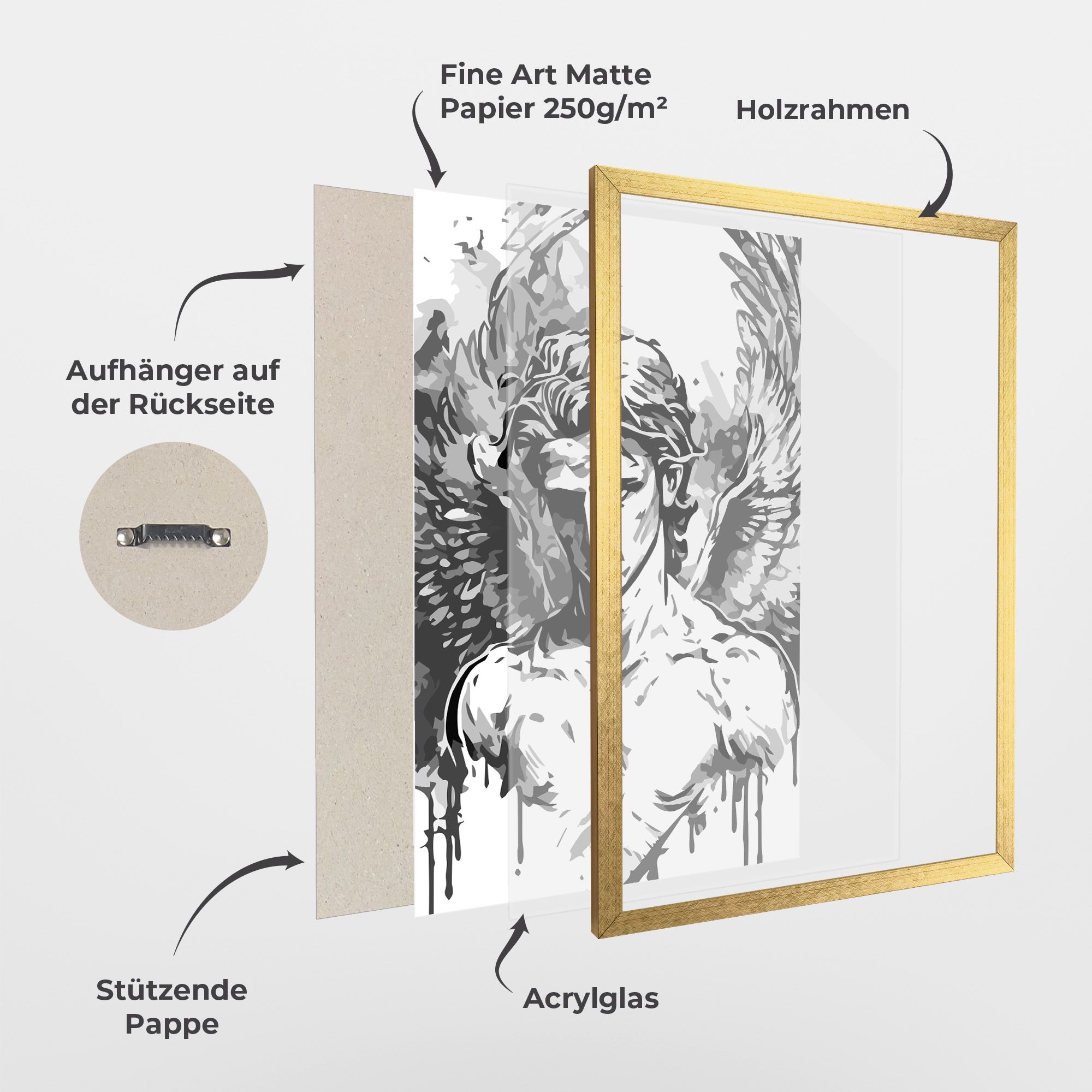 Beautiful Angel mockup 1