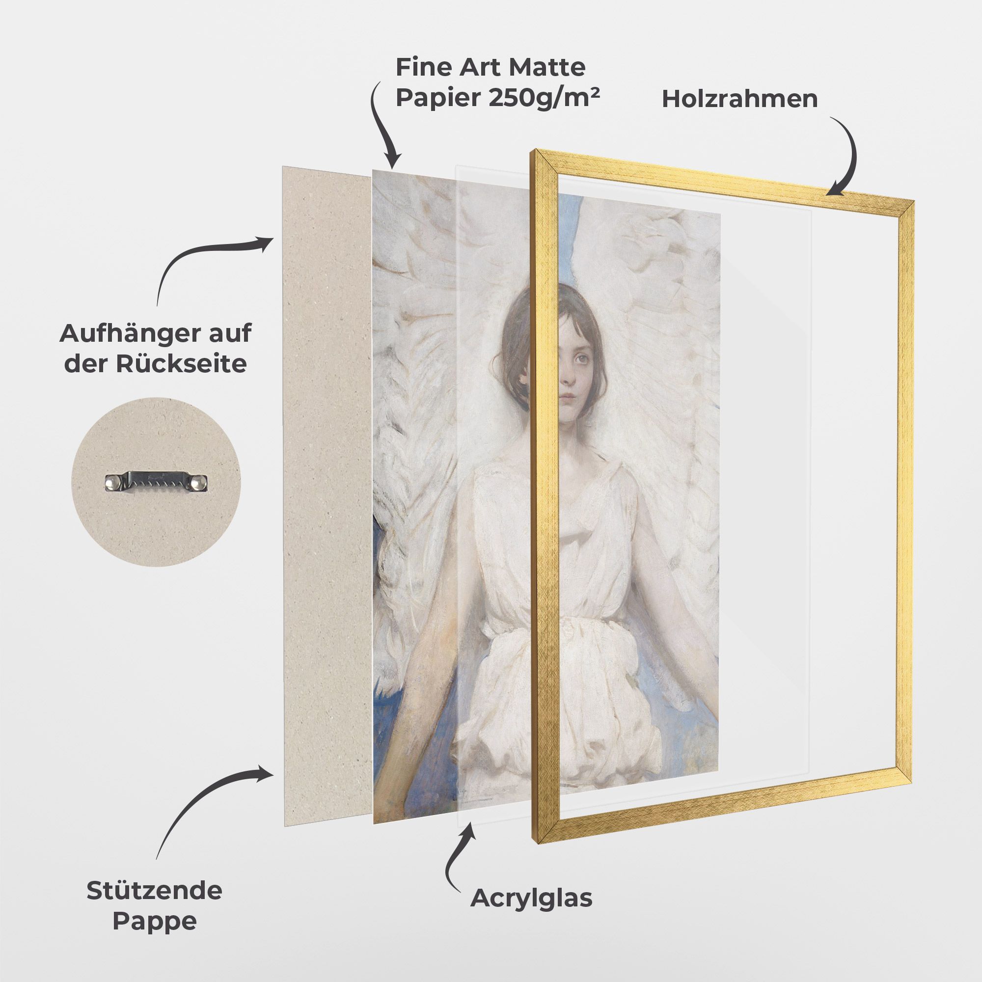 Pretty Angel Painting mockup 1