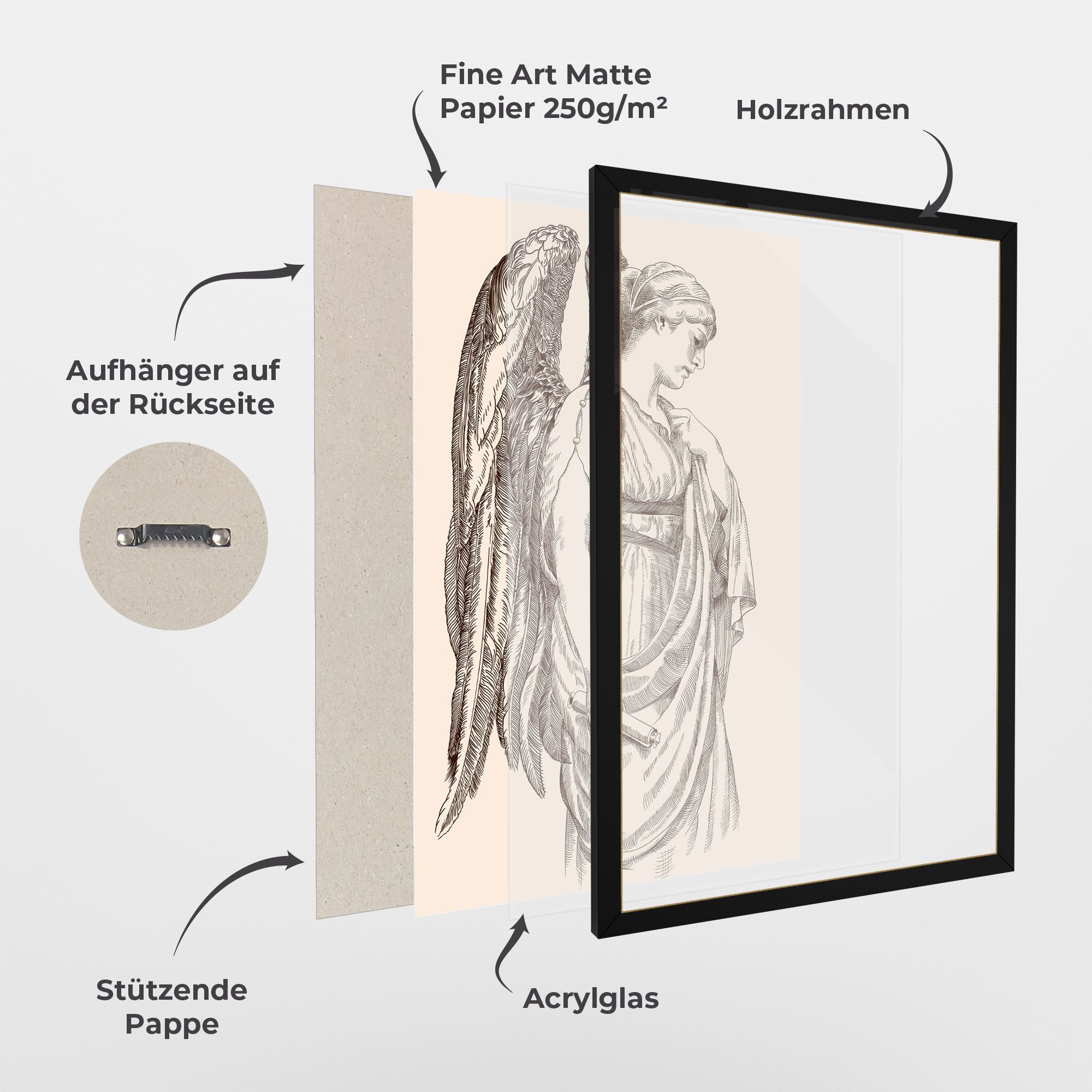 Angel Brown Line mockup 1