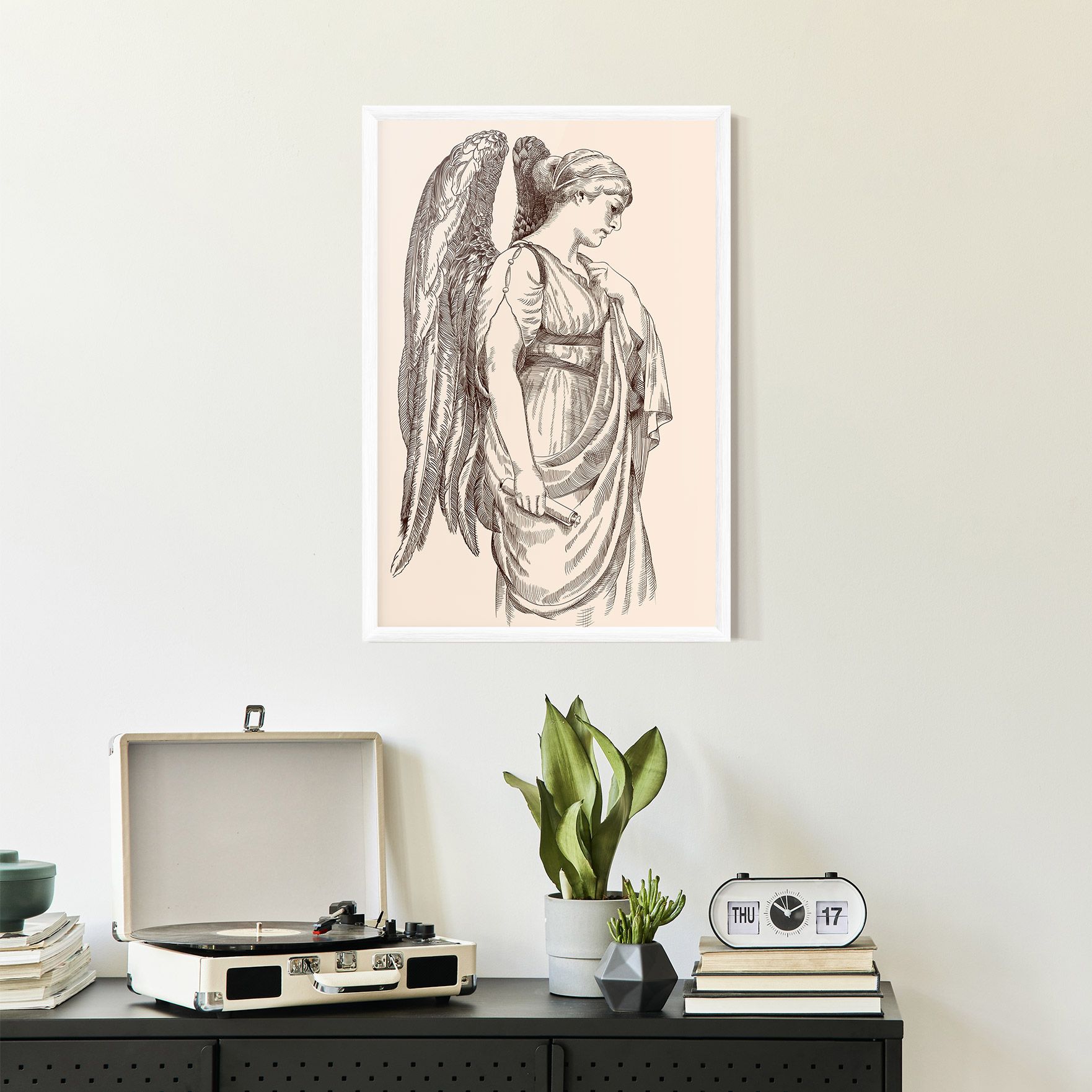 Angel Brown Line mockup 2