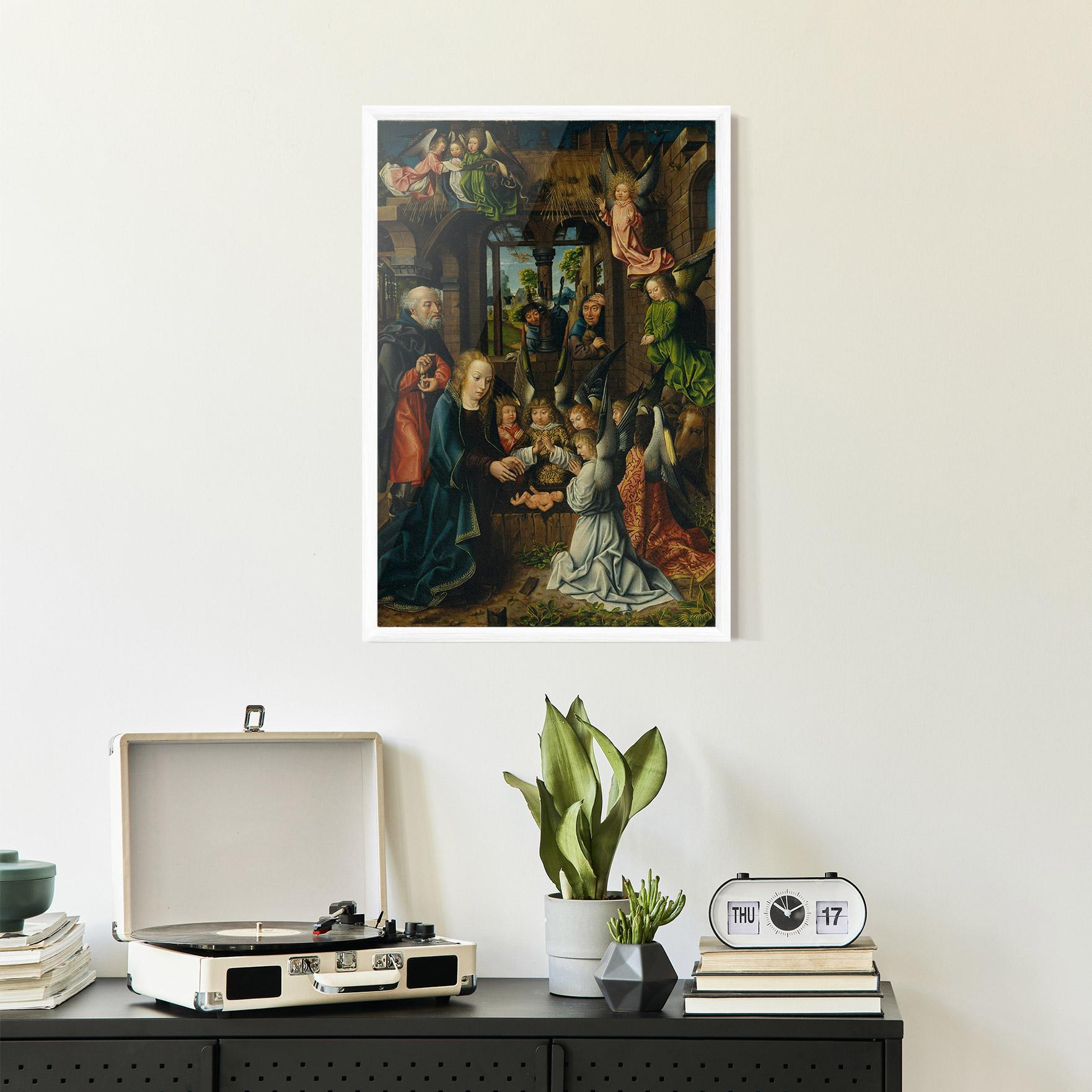 Gerahmte Poster Small Angels Praying mockup 2