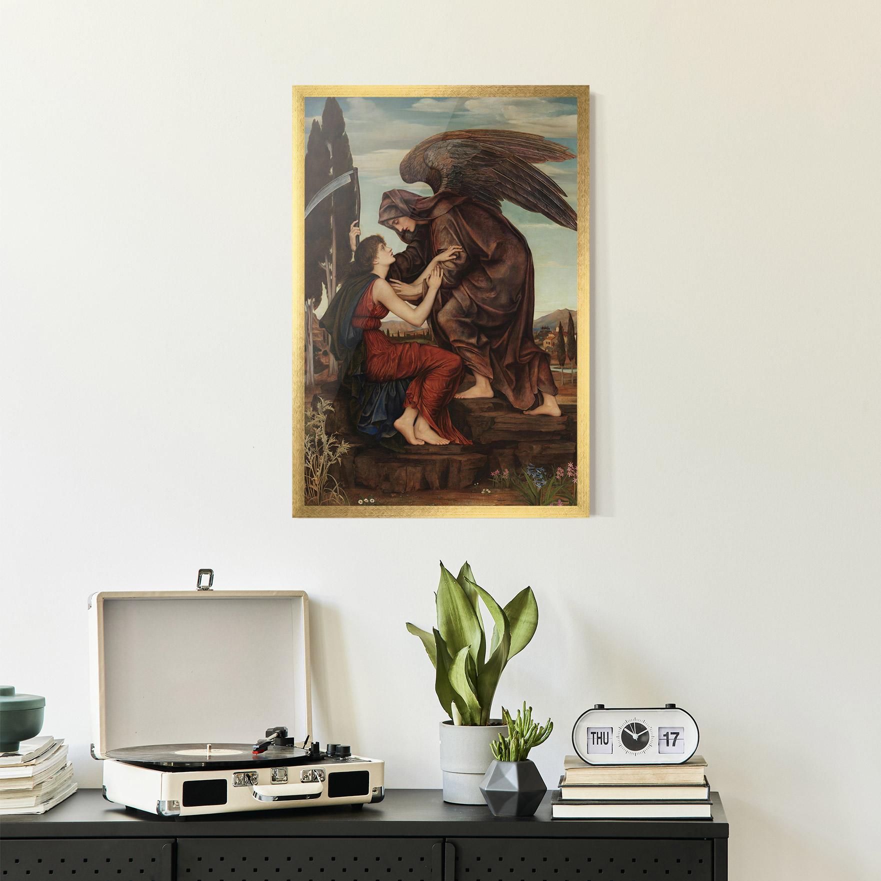 Gerahmte Poster Angel Of Death mockup 2