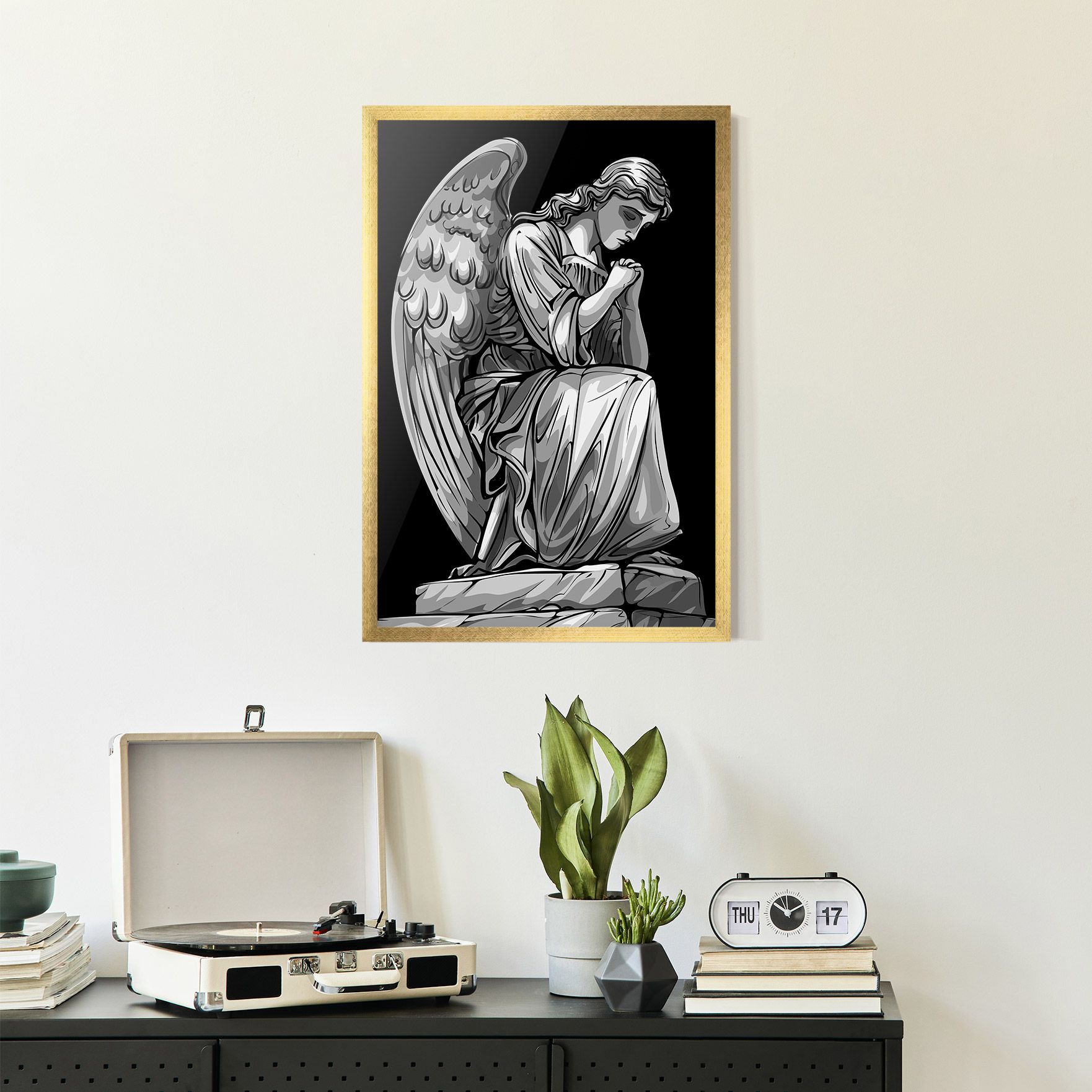 Pray Angel mockup 2