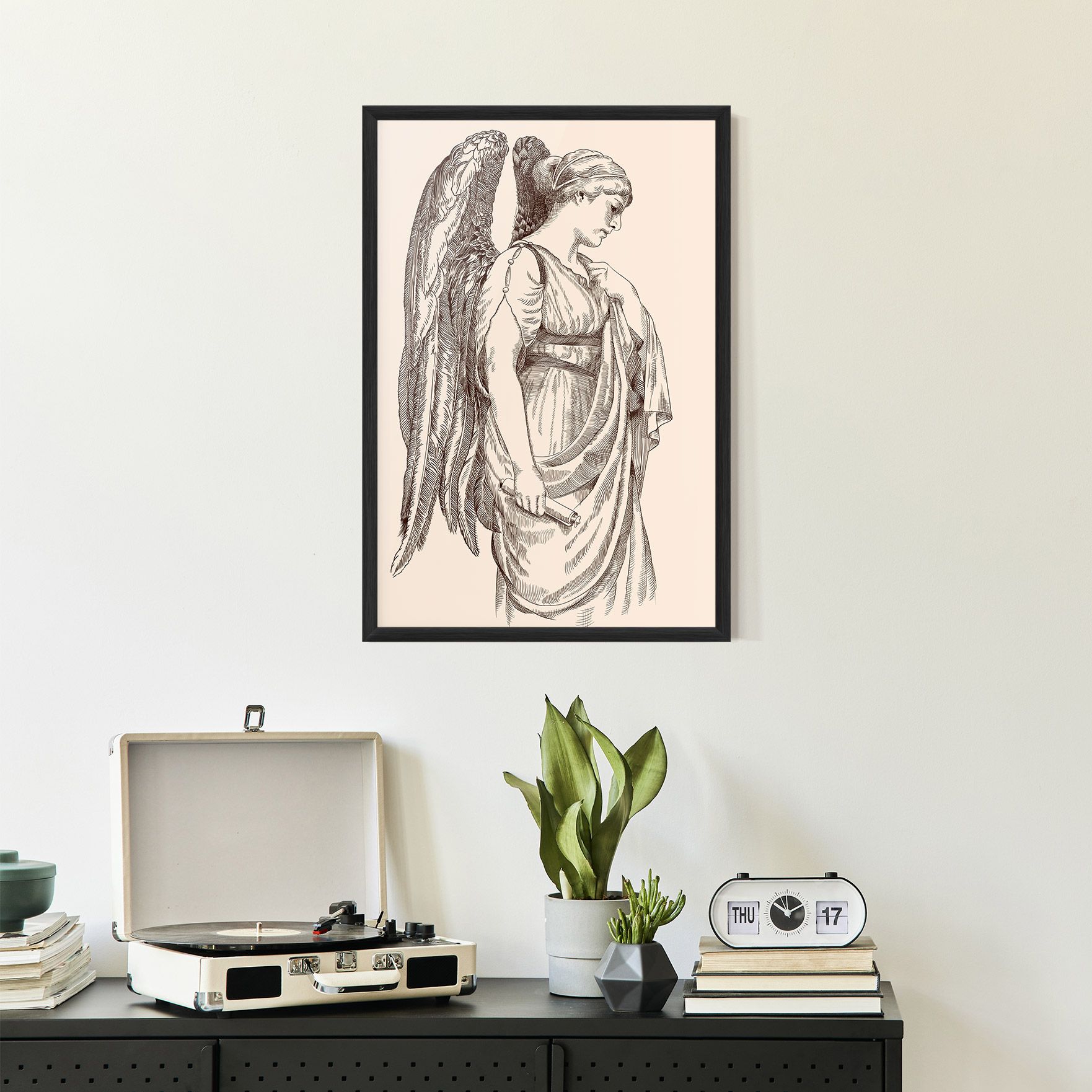 Angel Brown Line mockup 2