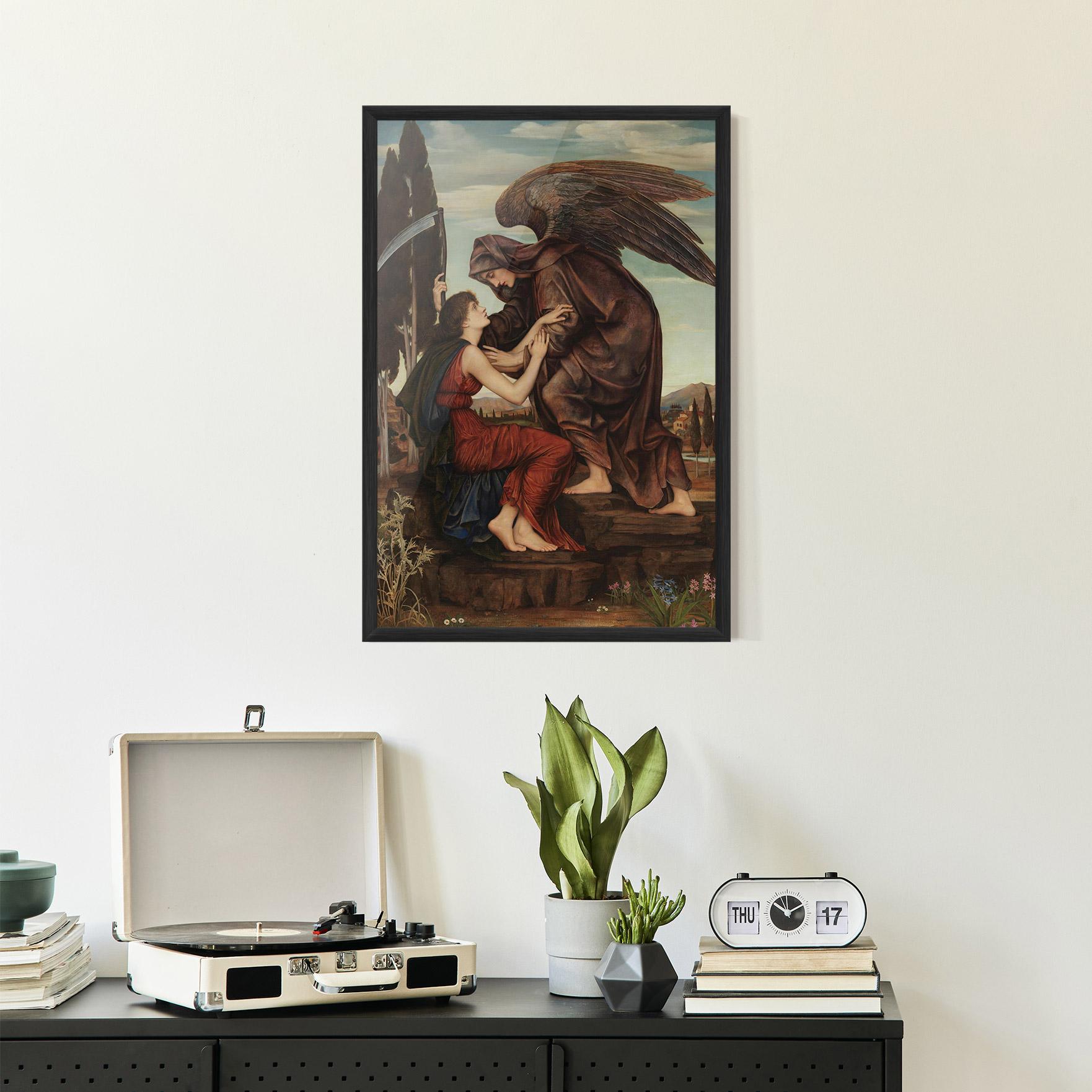 Gerahmte Poster Angel Of Death mockup 2