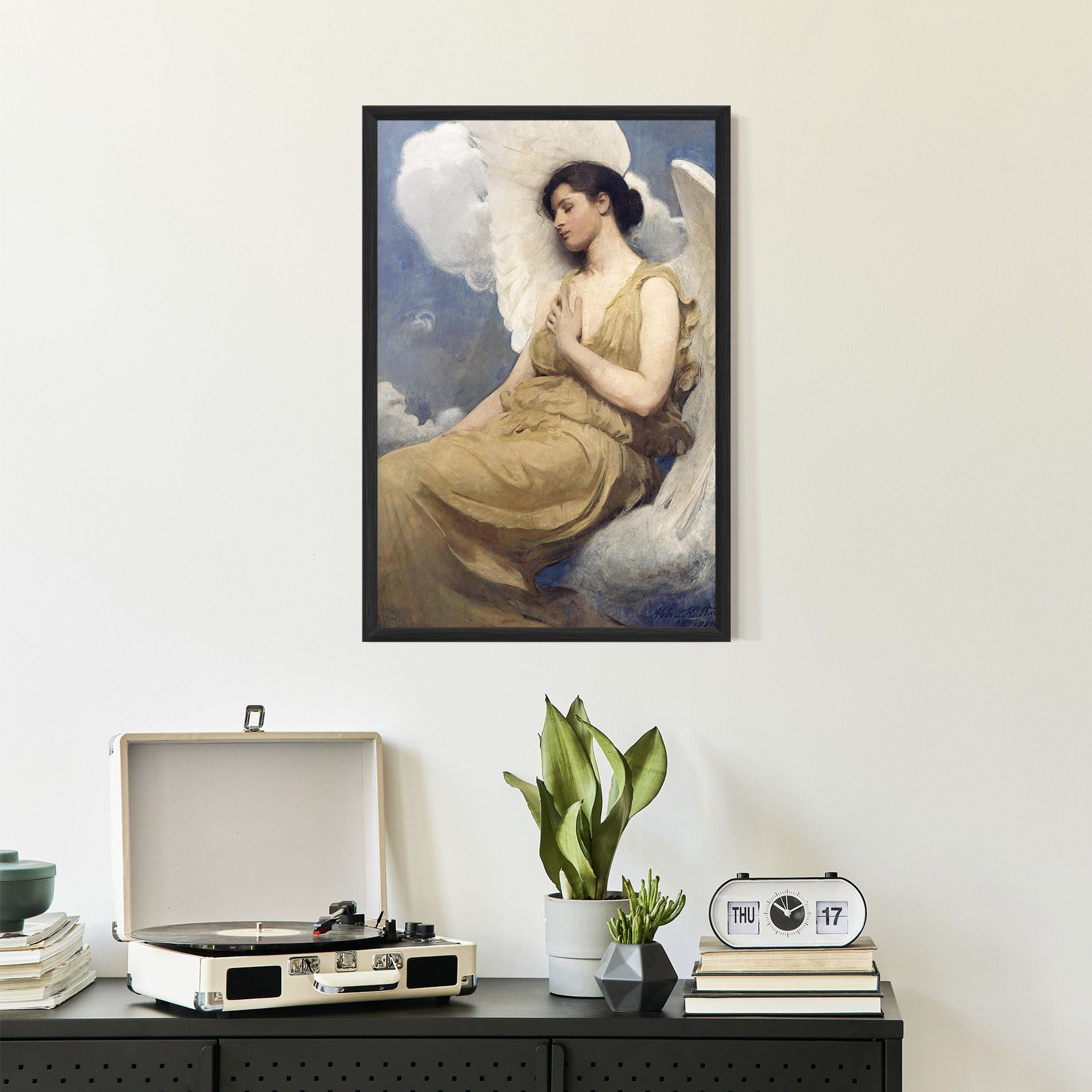 Angel Woman Painting mockup 2