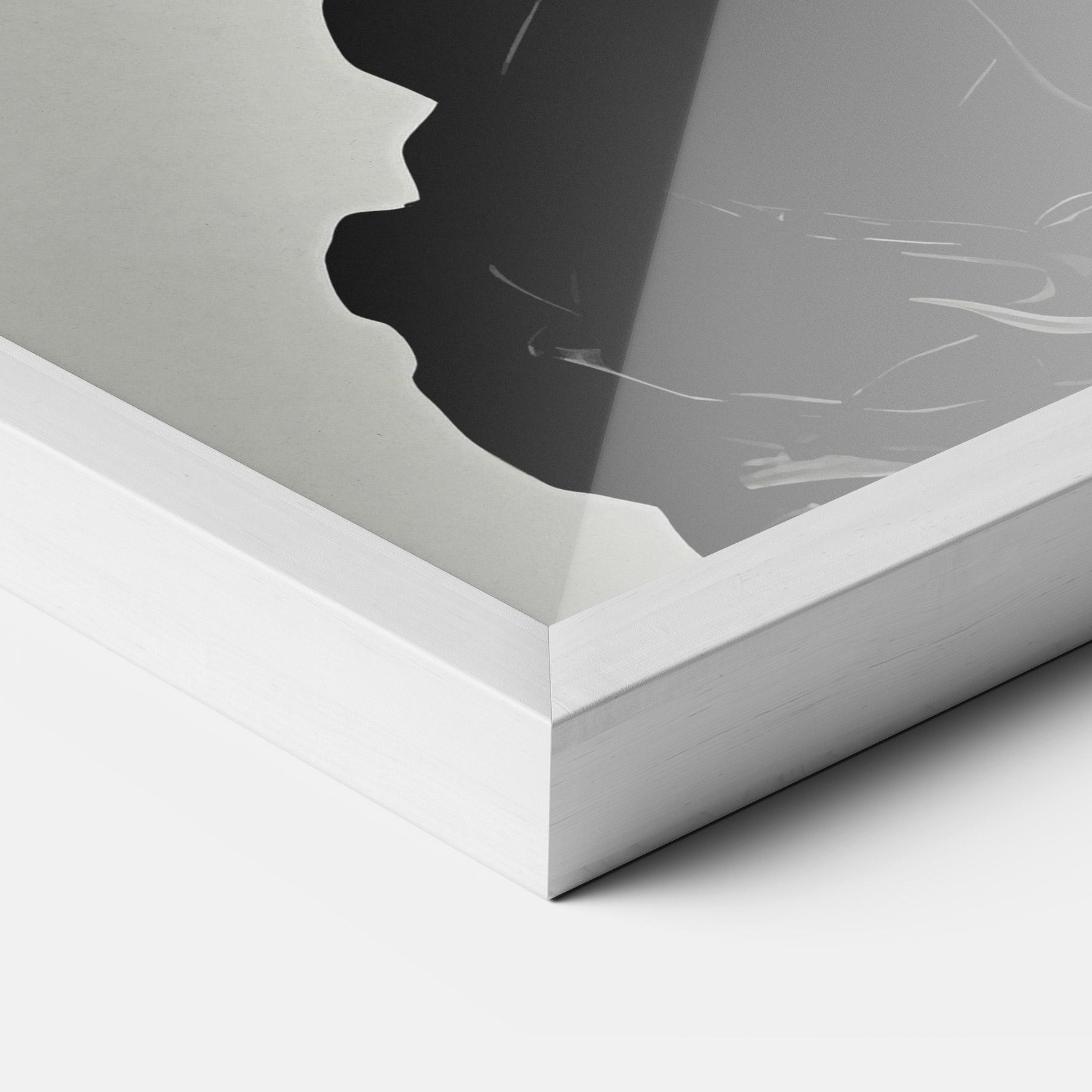 Gerahmte Poster Angel Shilouette mockup 3