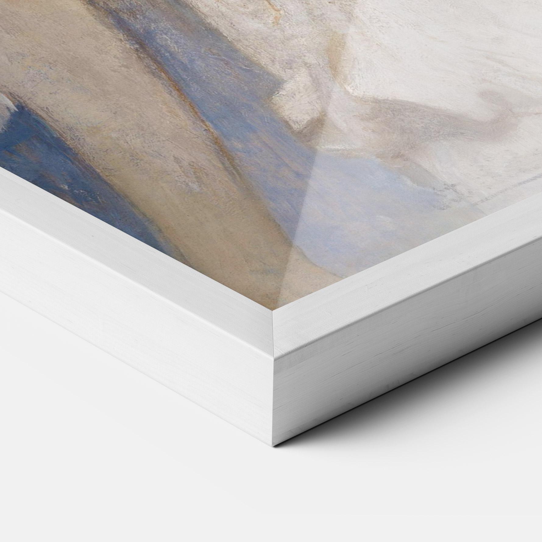 Gerahmte Poster Pretty Angel Painting mockup 3