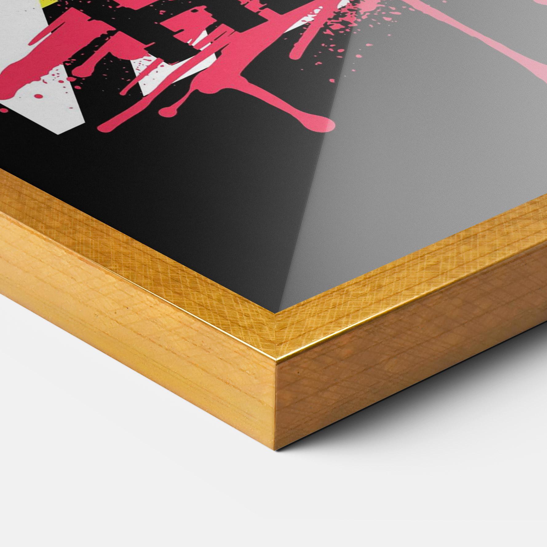 Gerahmte Poster Fake Heroes mockup 3