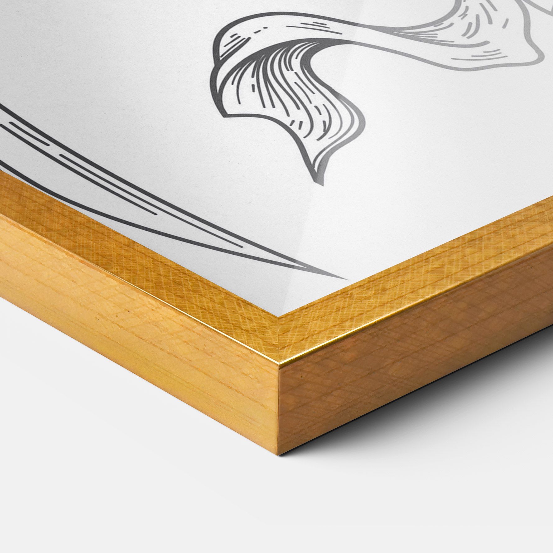 Grey Line Angel mockup 3