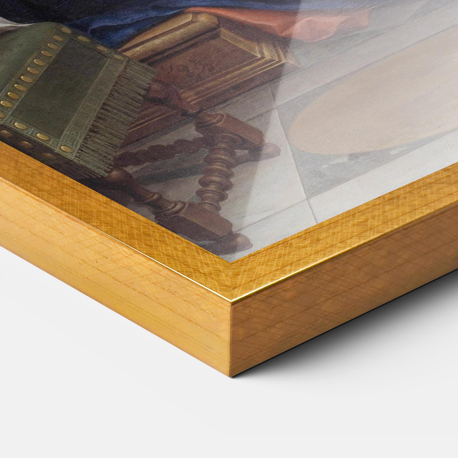 Gerahmte Poster Lucky Bird mockup 3