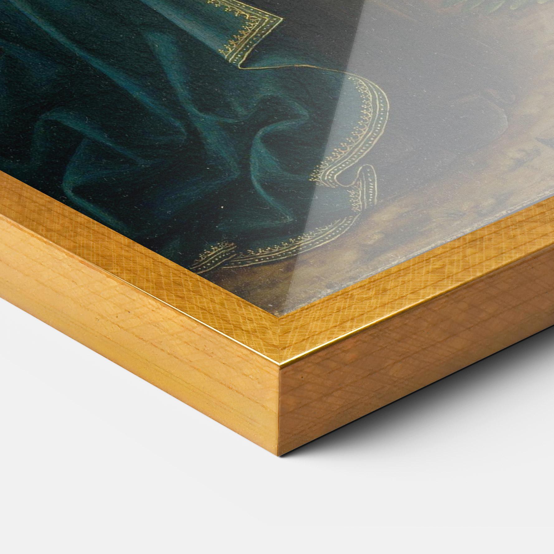 Gerahmte Poster Small Angels Praying mockup 3