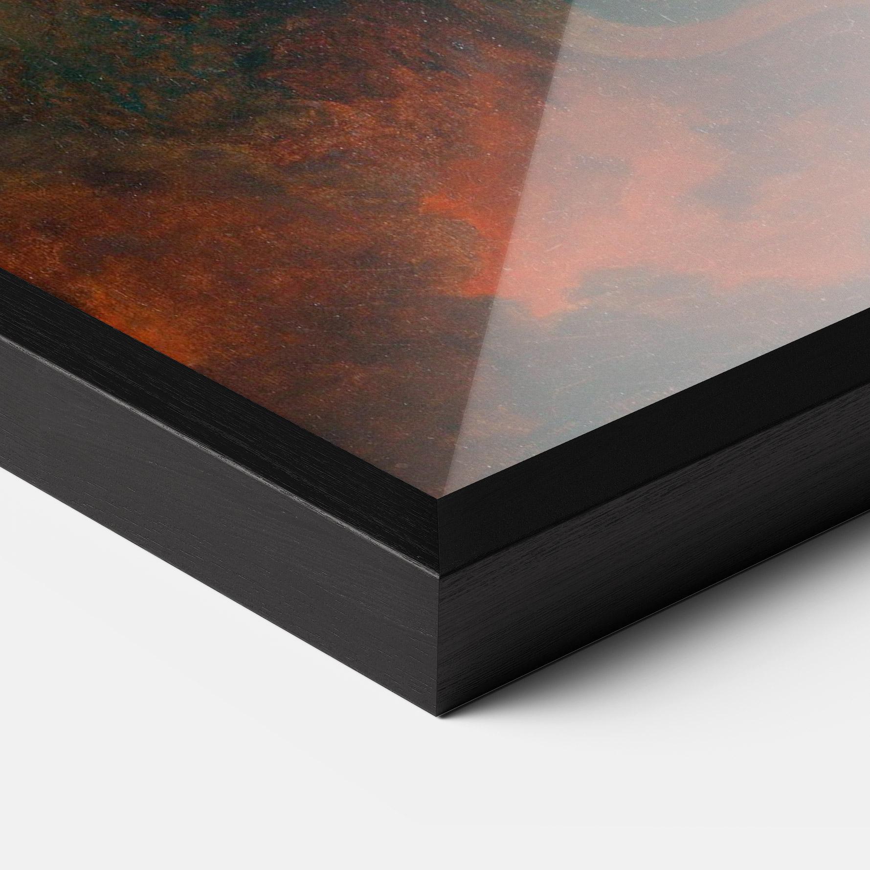 Gerahmte Poster Angel Killing Monster mockup 3