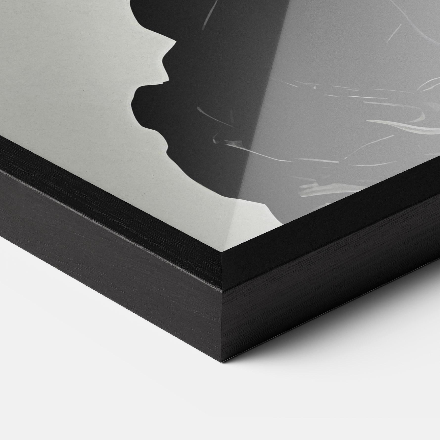 Gerahmte Poster Angel Shilouette mockup 3