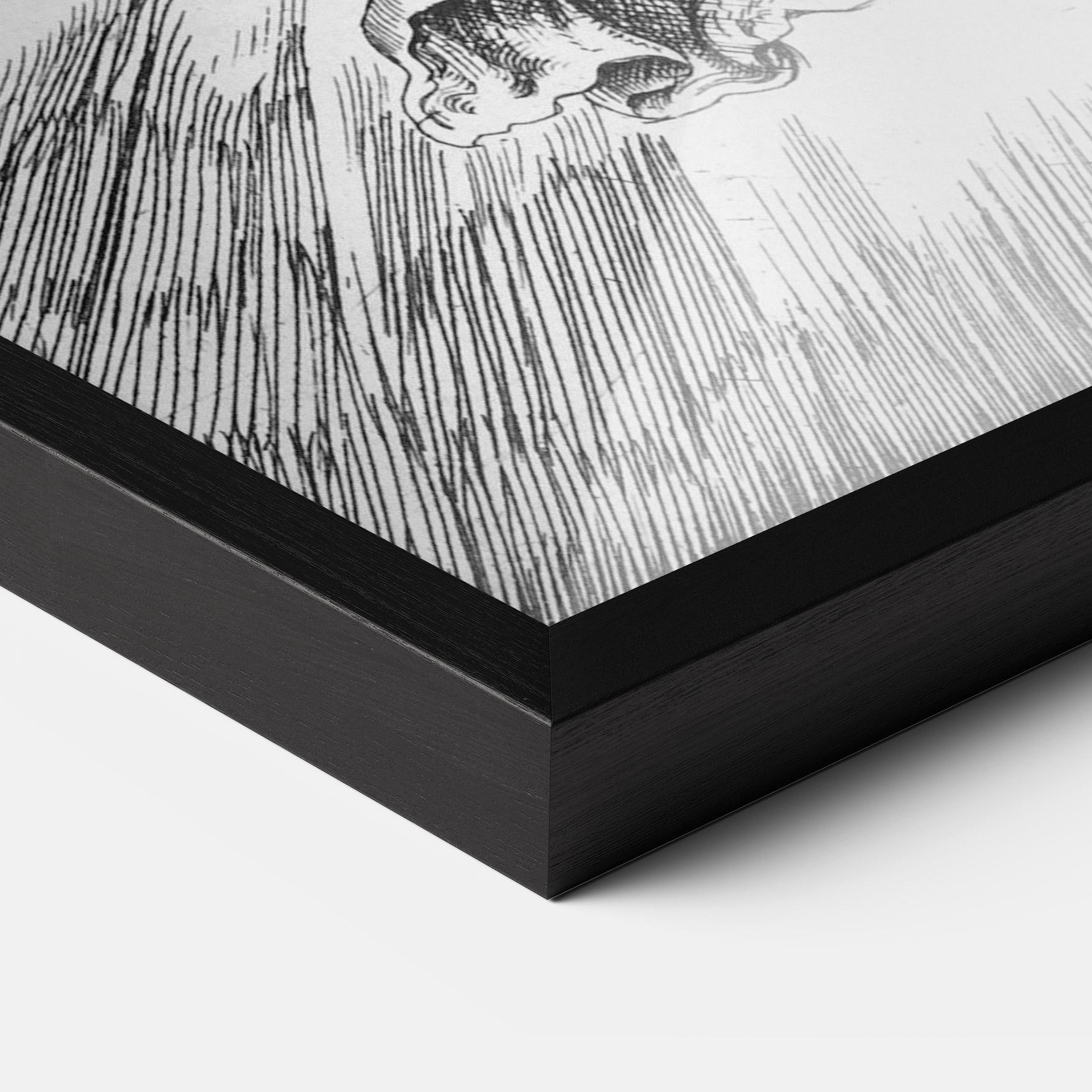 Gerahmte Poster Hand Drawn Angels mockup 3