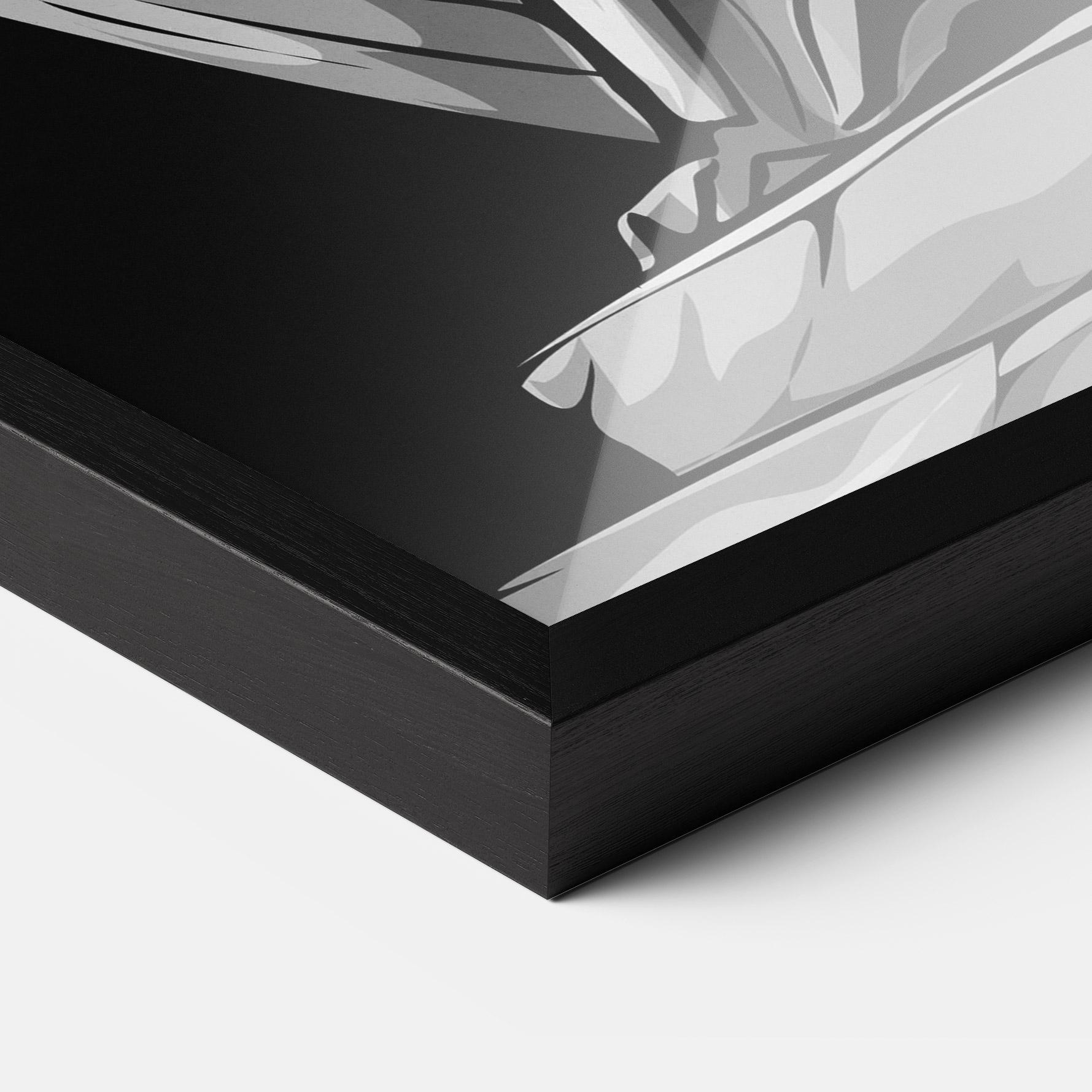 Gerahmte Poster Pray Angel mockup 3