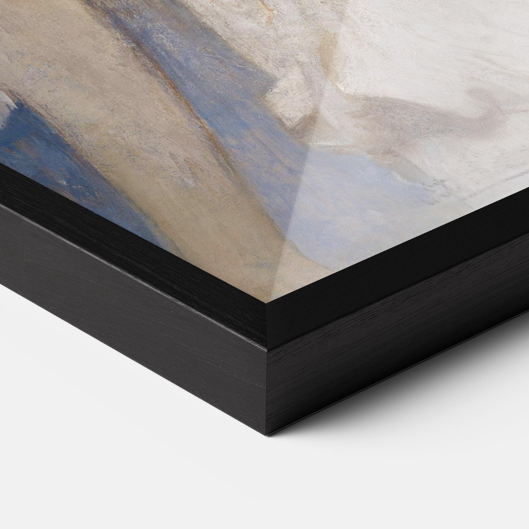 Gerahmte Poster Pretty Angel Painting mockup 3