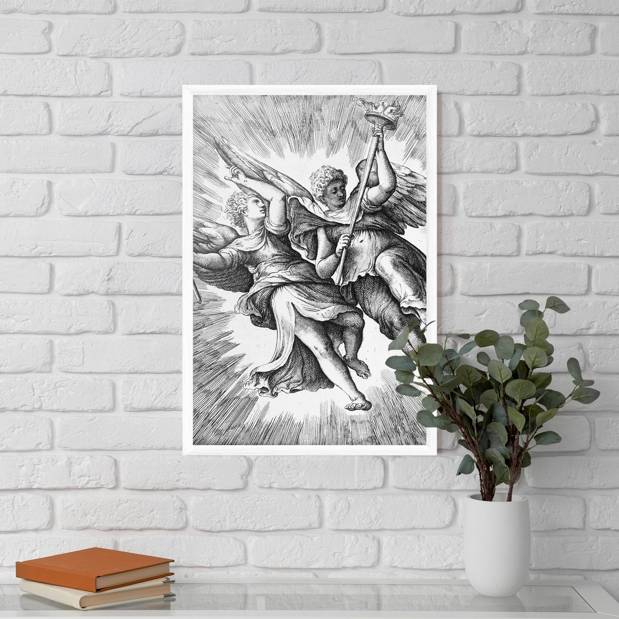 Hand Drawn Angels mockup 5