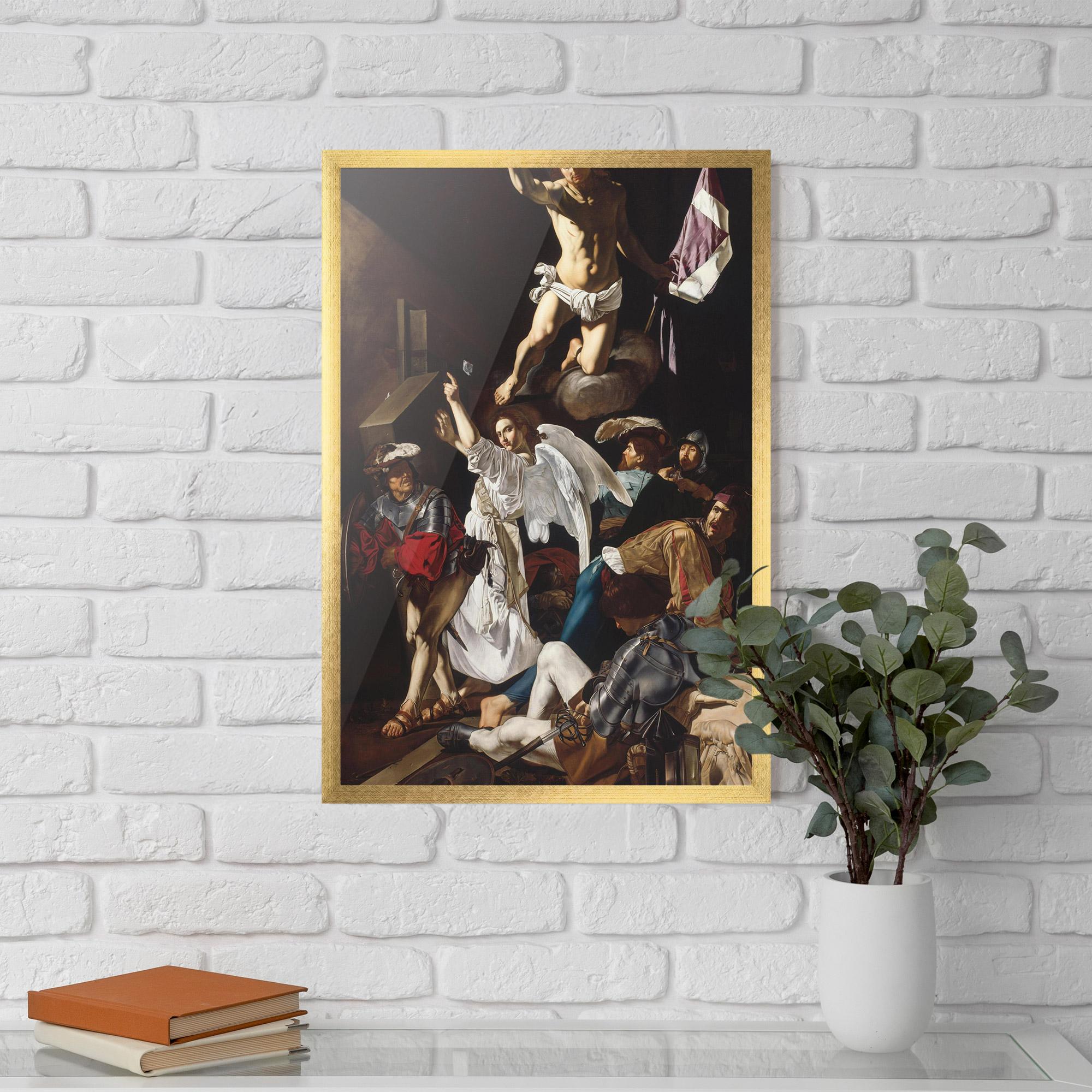 Gerahmte Poster Angel Painting mockup 5