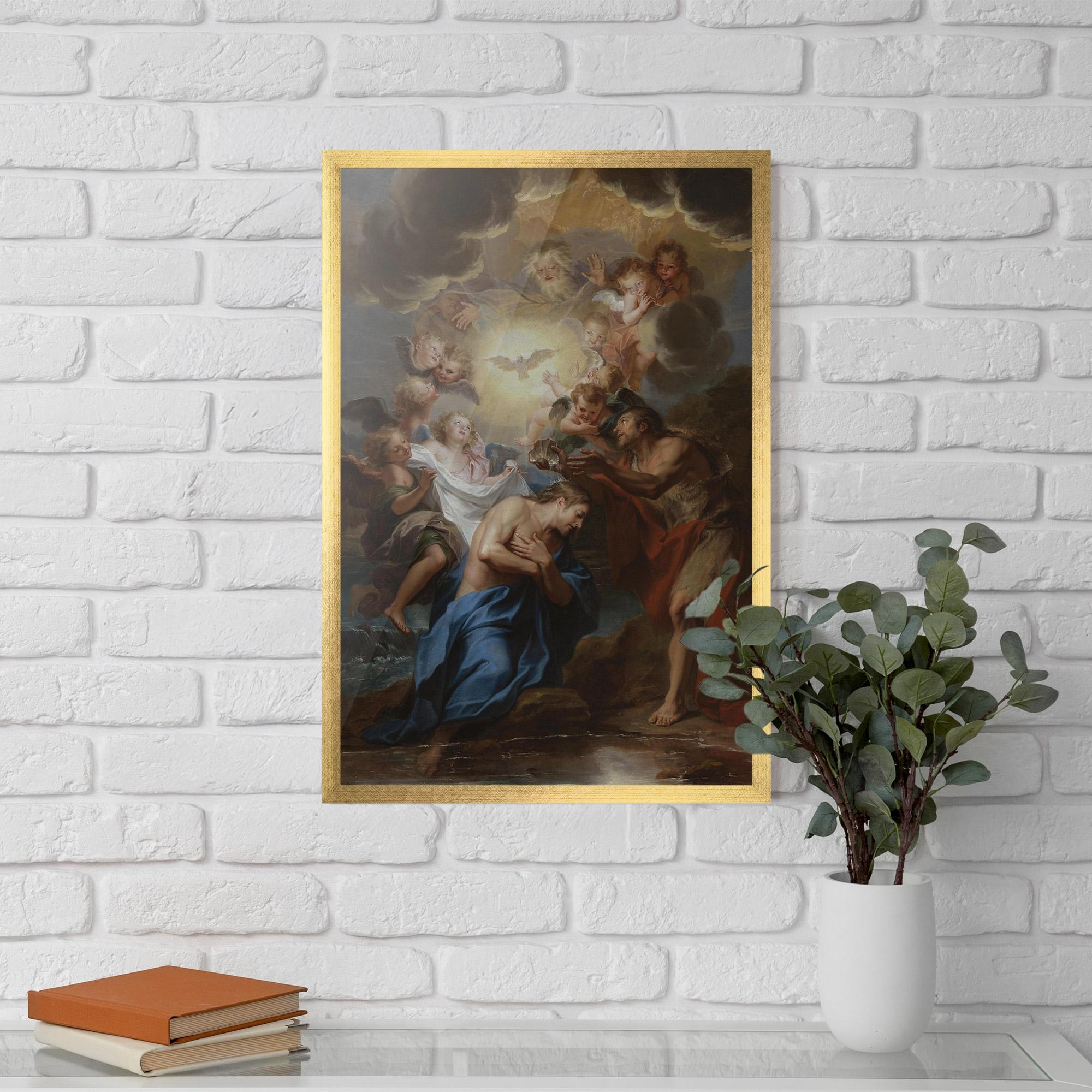 Gerahmte Poster Bird Floating mockup 5