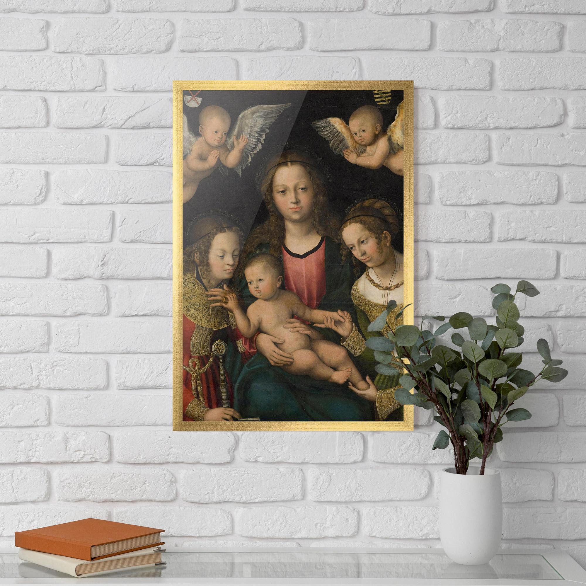 Gerahmte Poster Small Little Angels mockup 5