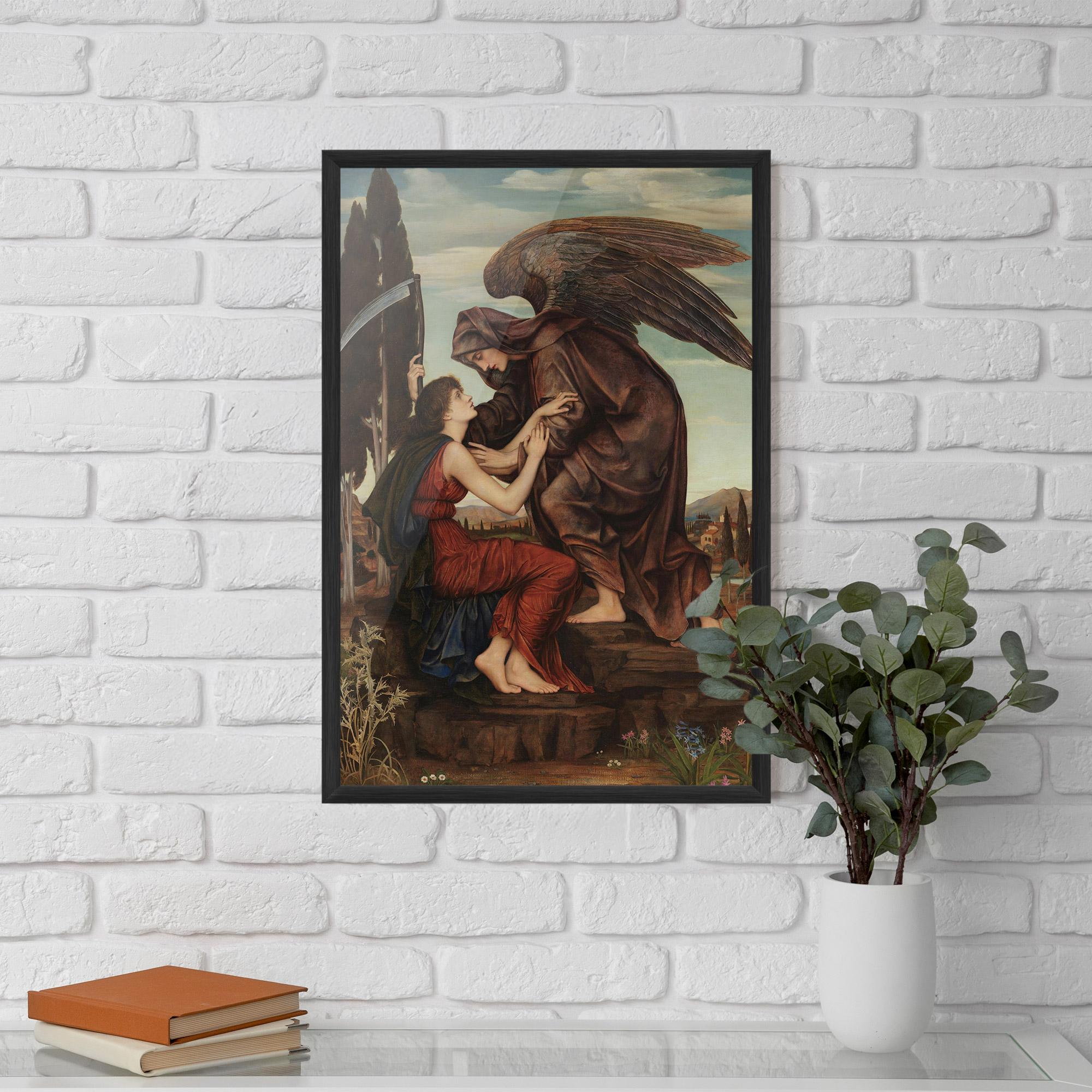 Gerahmte Poster Angel Of Death mockup 5