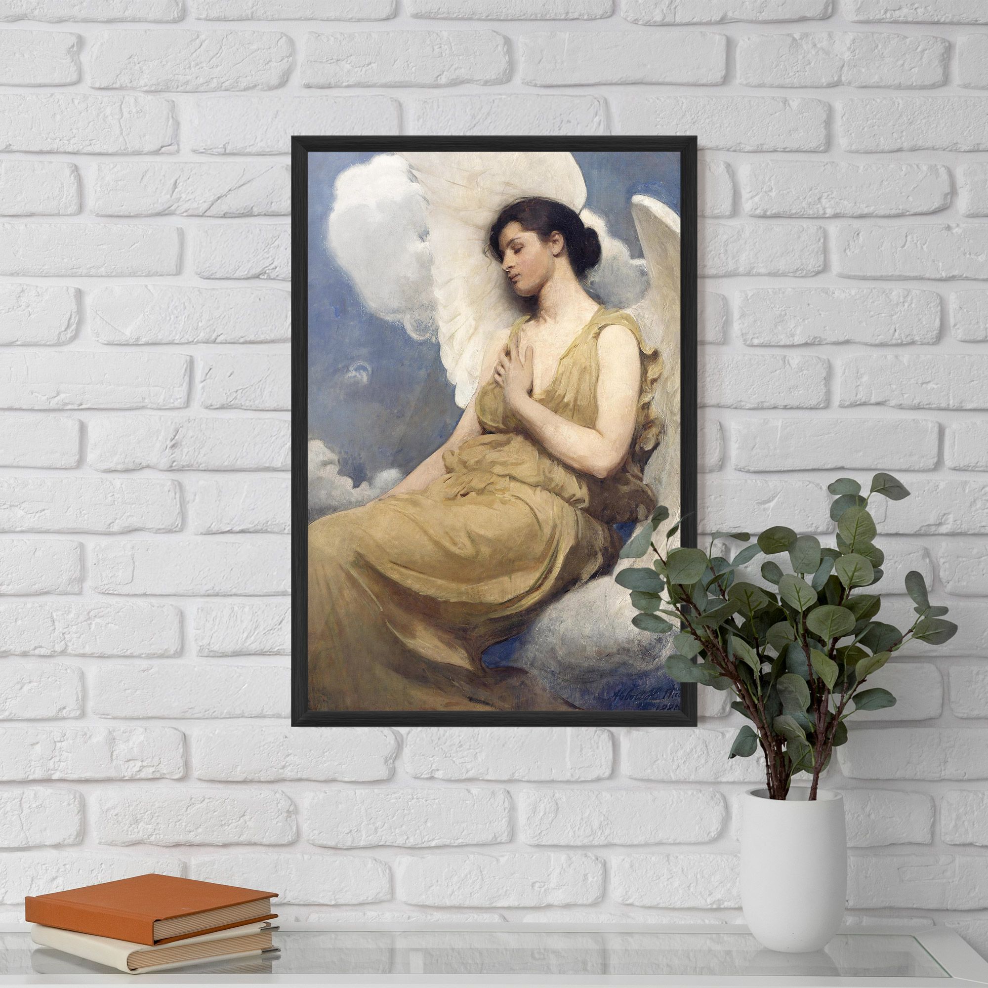 Angel Woman Painting mockup 5