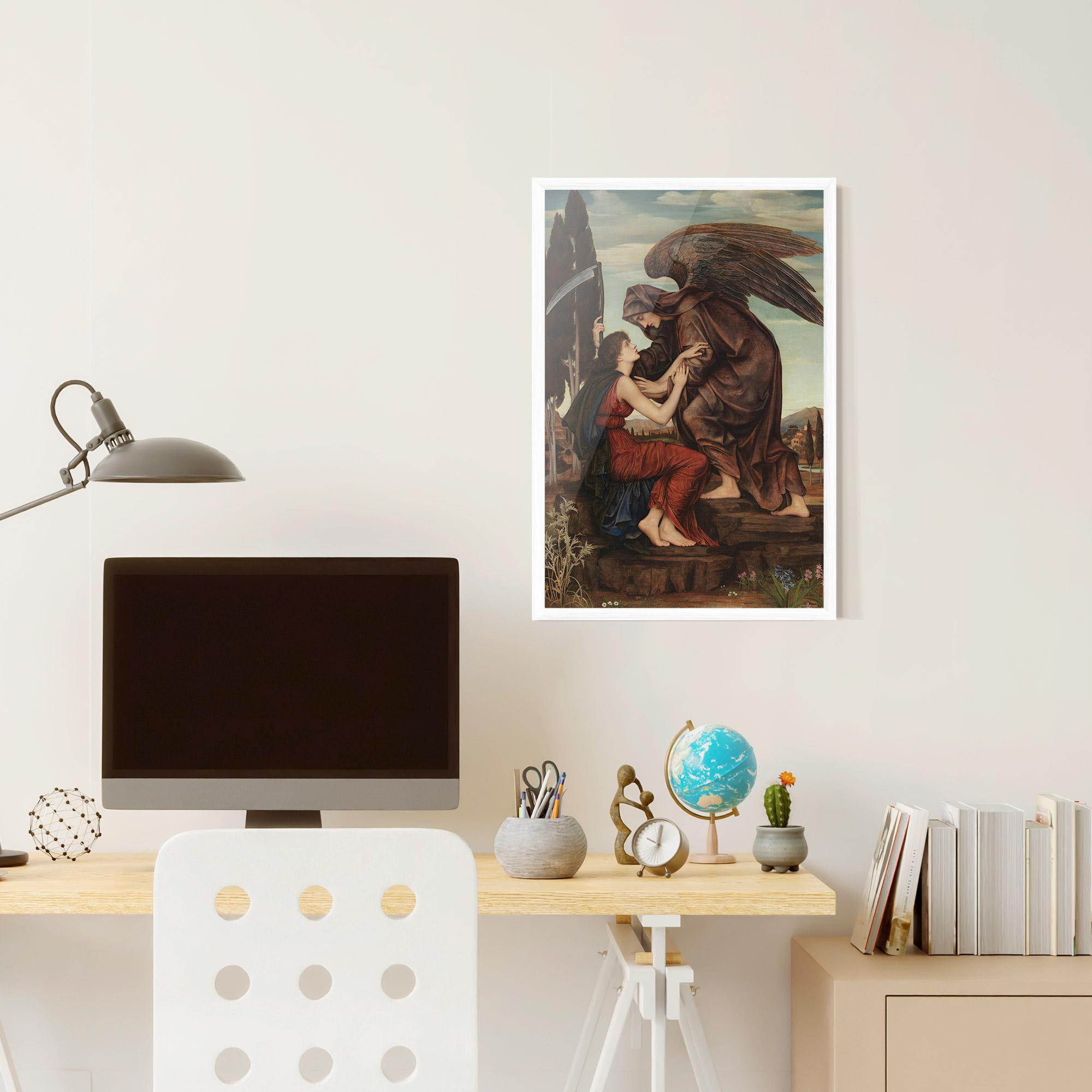 Gerahmte Poster Angel Of Death mockup 6