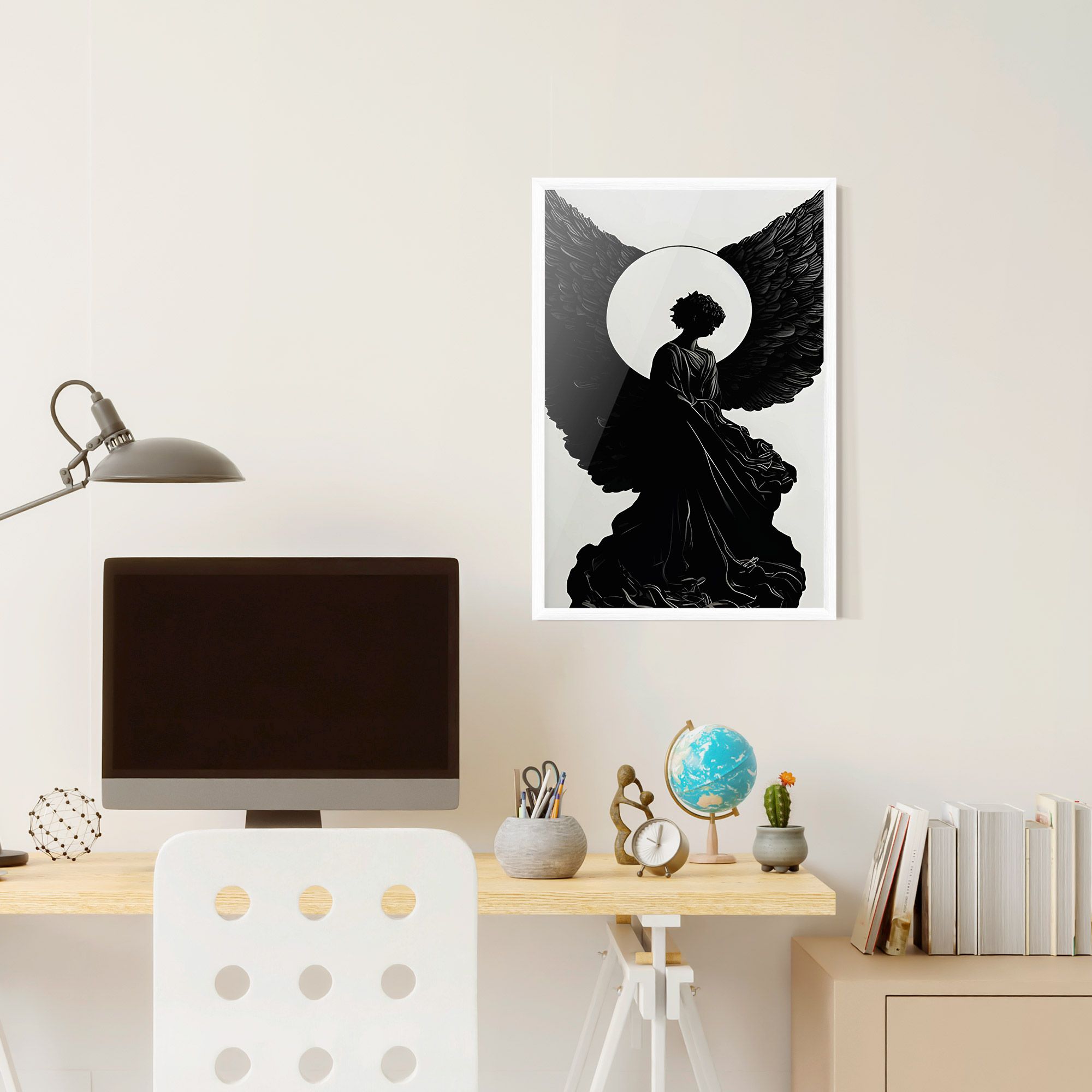 Angel Shilouette mockup 6